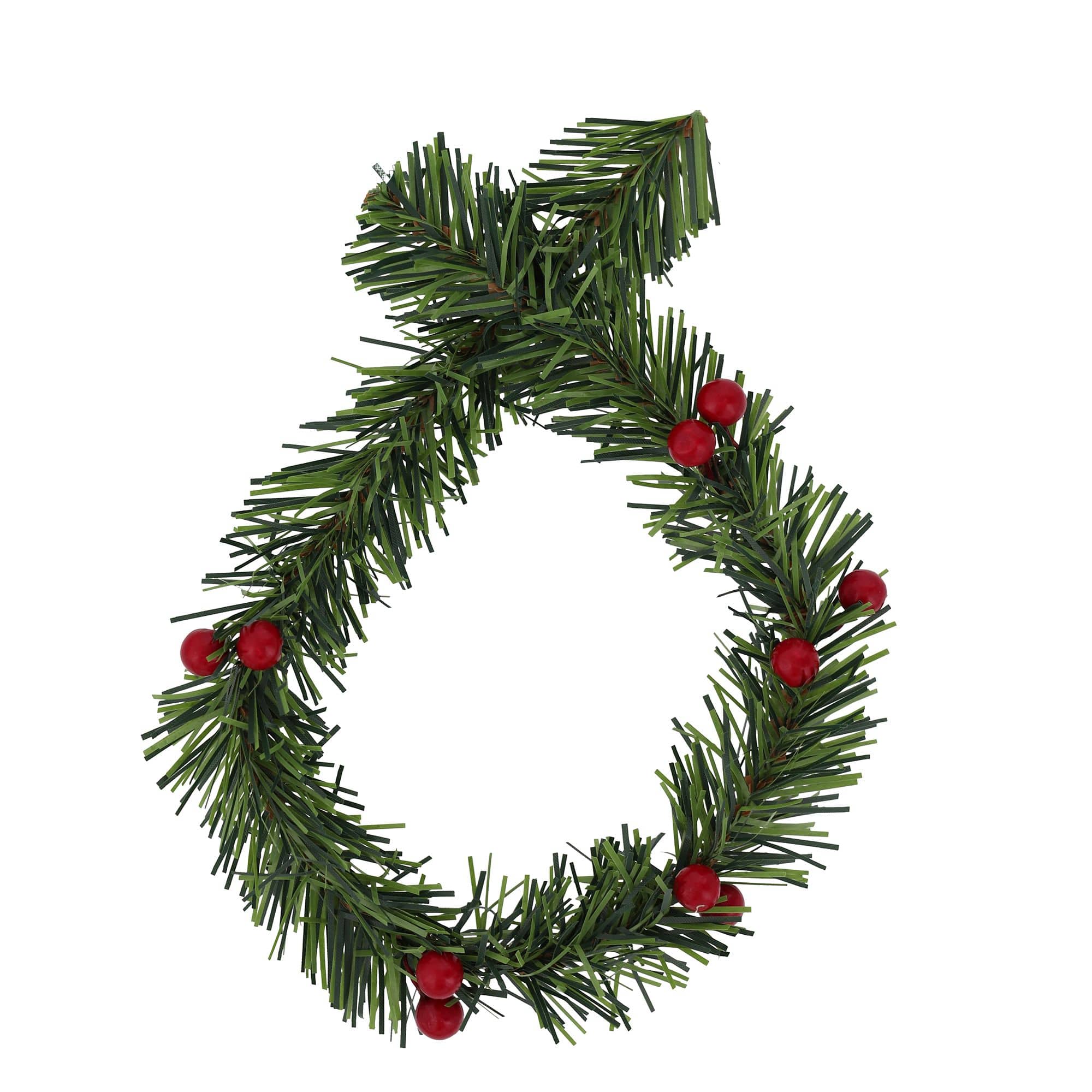 Haute Decor GarlandTies 18" Noble Pine Ties with Berries, 20ct.