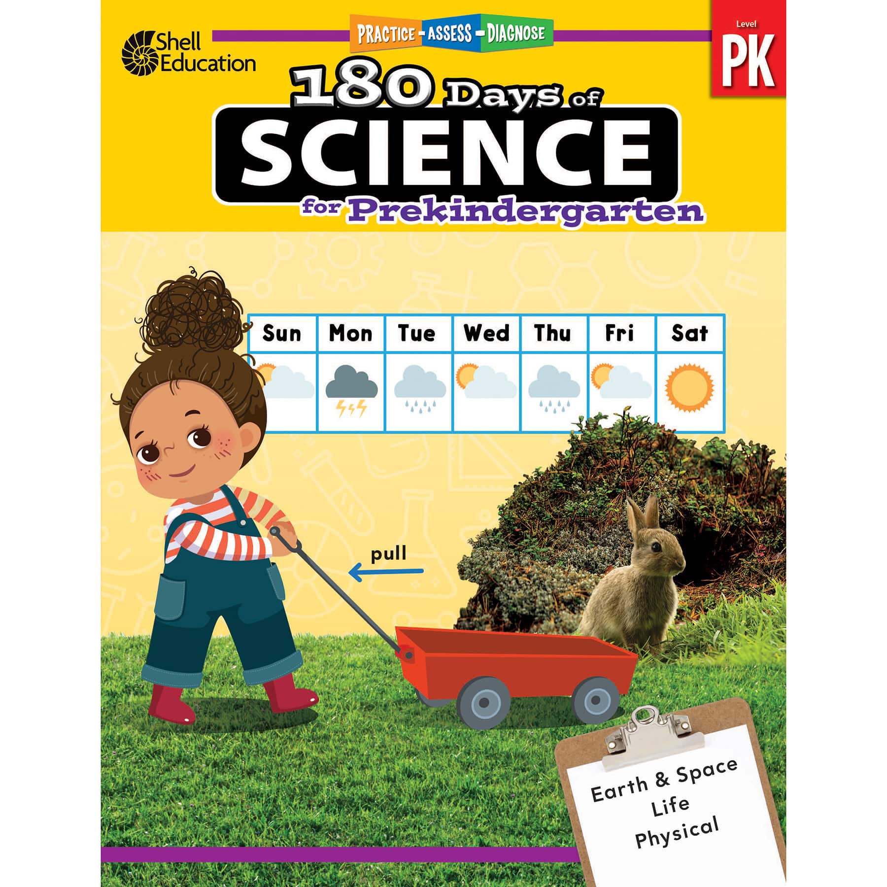 Shell Education 180 Days of Science Prekindergarten Workbook