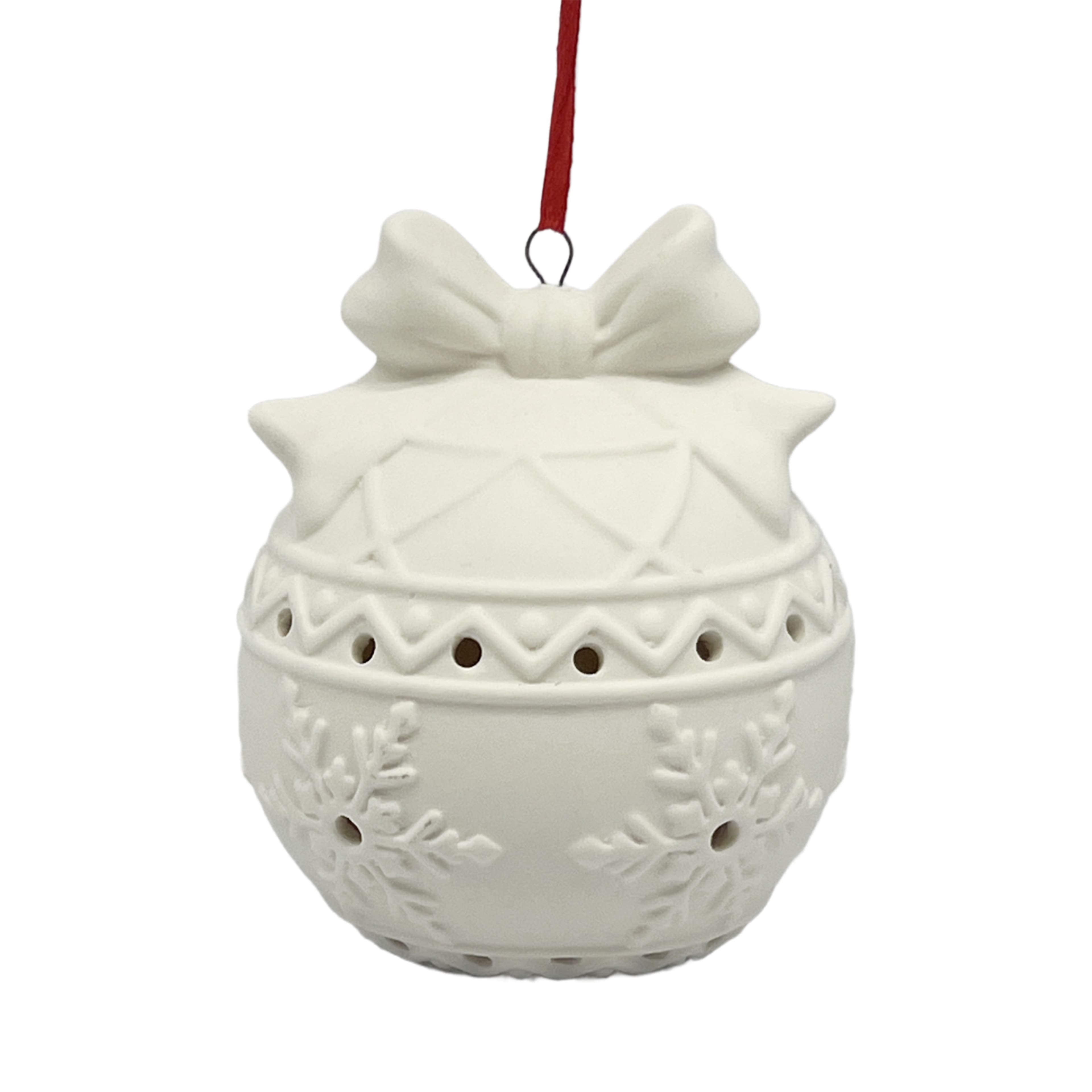 4" DIY LED Ceramic Ball Ornament by Make Market®