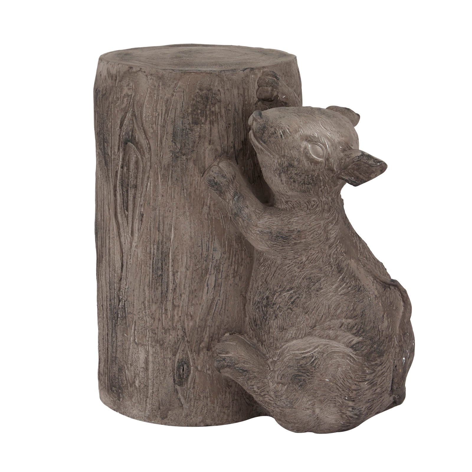 Brown MGO Modern Farmhouse Garden Sculpture, 16" x 16" x 9"