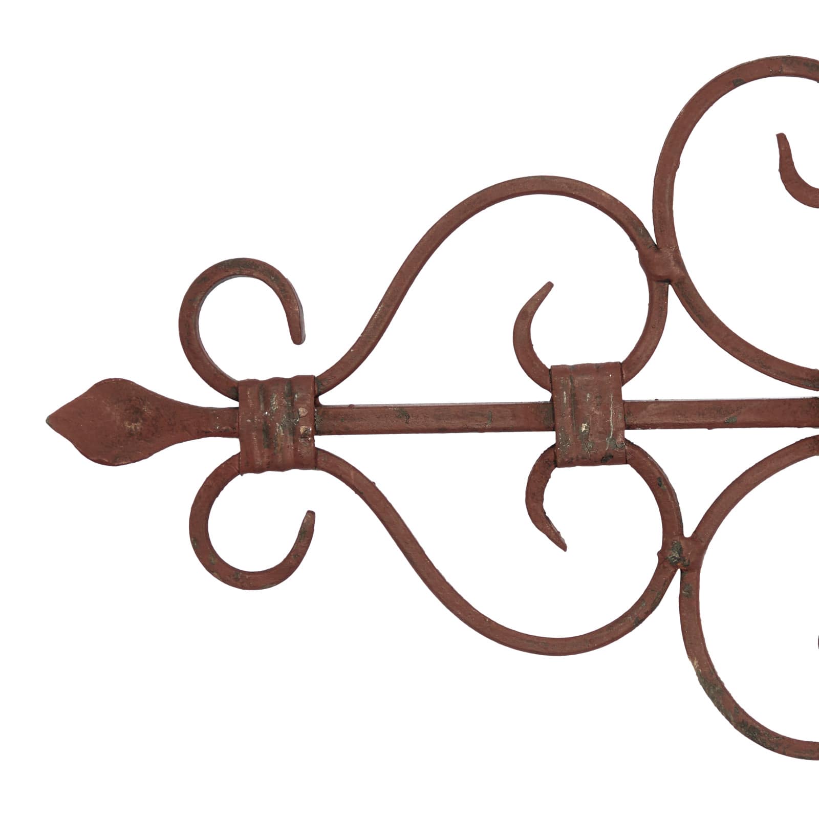44" Brown Metal Rustic Wall Décor