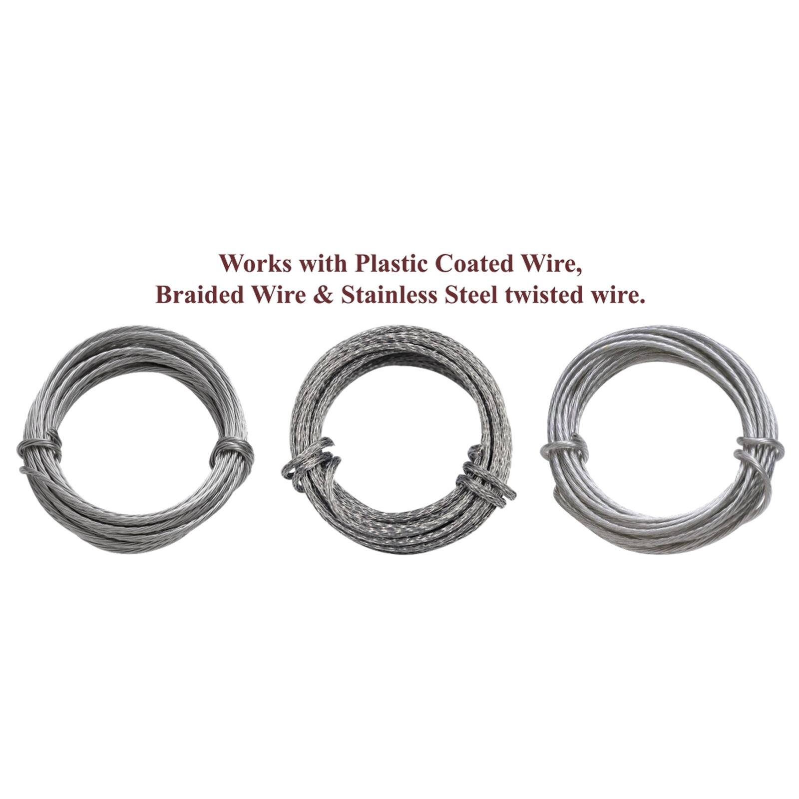 HangZ™ 25lb. Canvas Wire 1 Hole D Rings, 12ct.