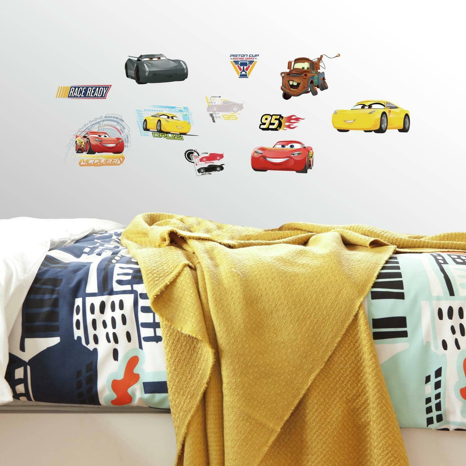 RoomMates Disney Pixar Cars 3 Peel & Stick Wall Decals