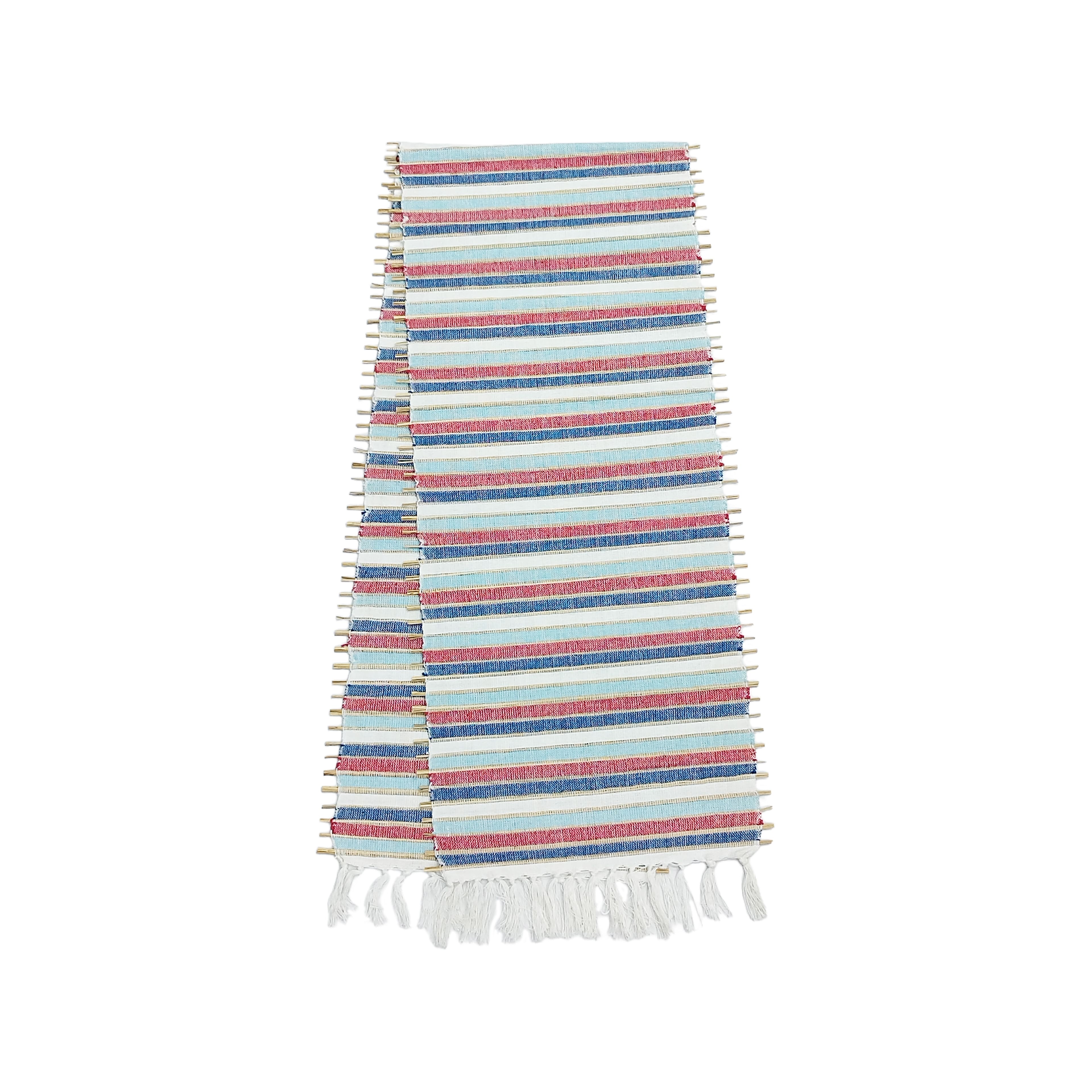 14" x 6ft. Red, White & Blue Stripes Table Runner by Celebrate It™