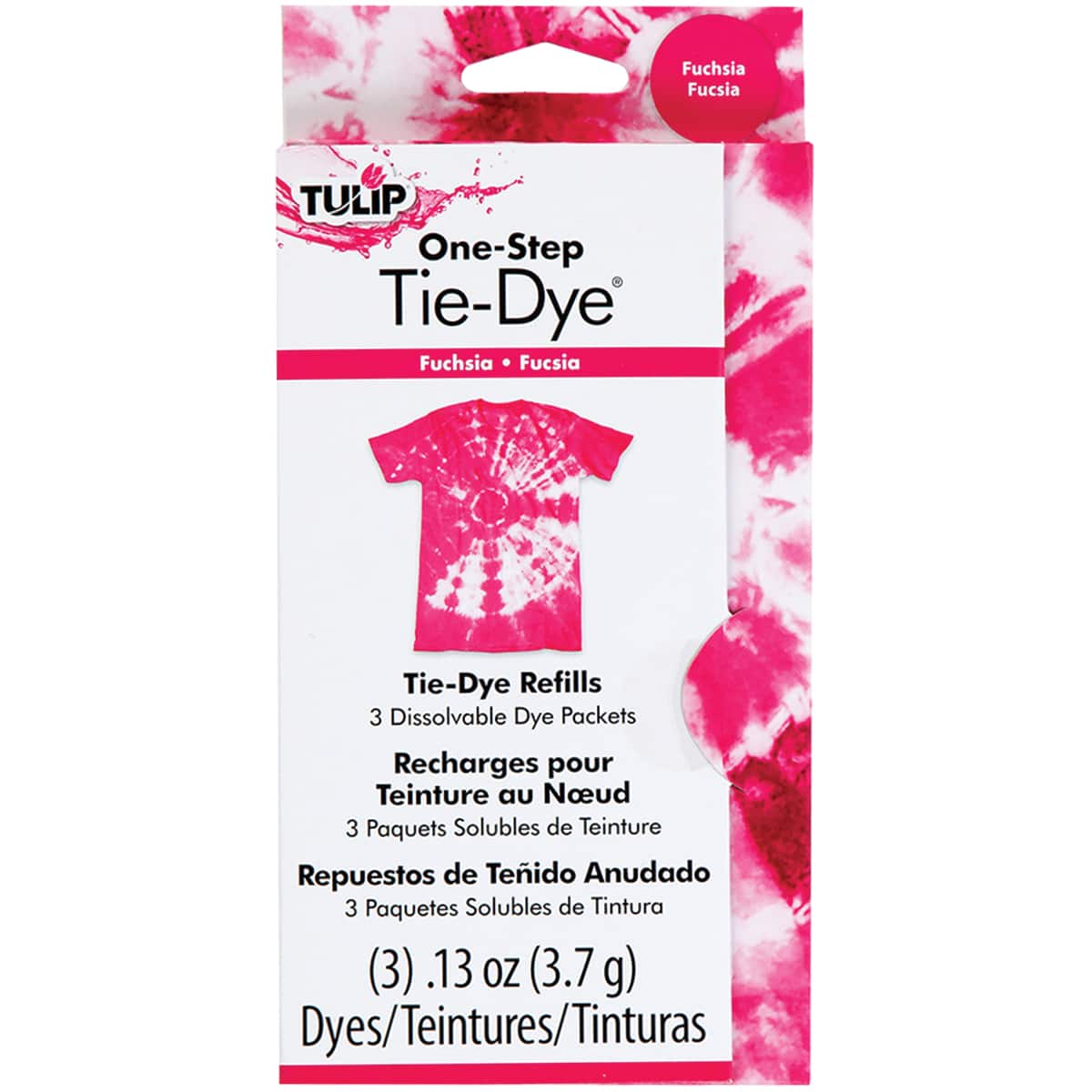 Tulip® 0.13oz. Fuchsia One-Step Tie-Dye Refills, 3ct.