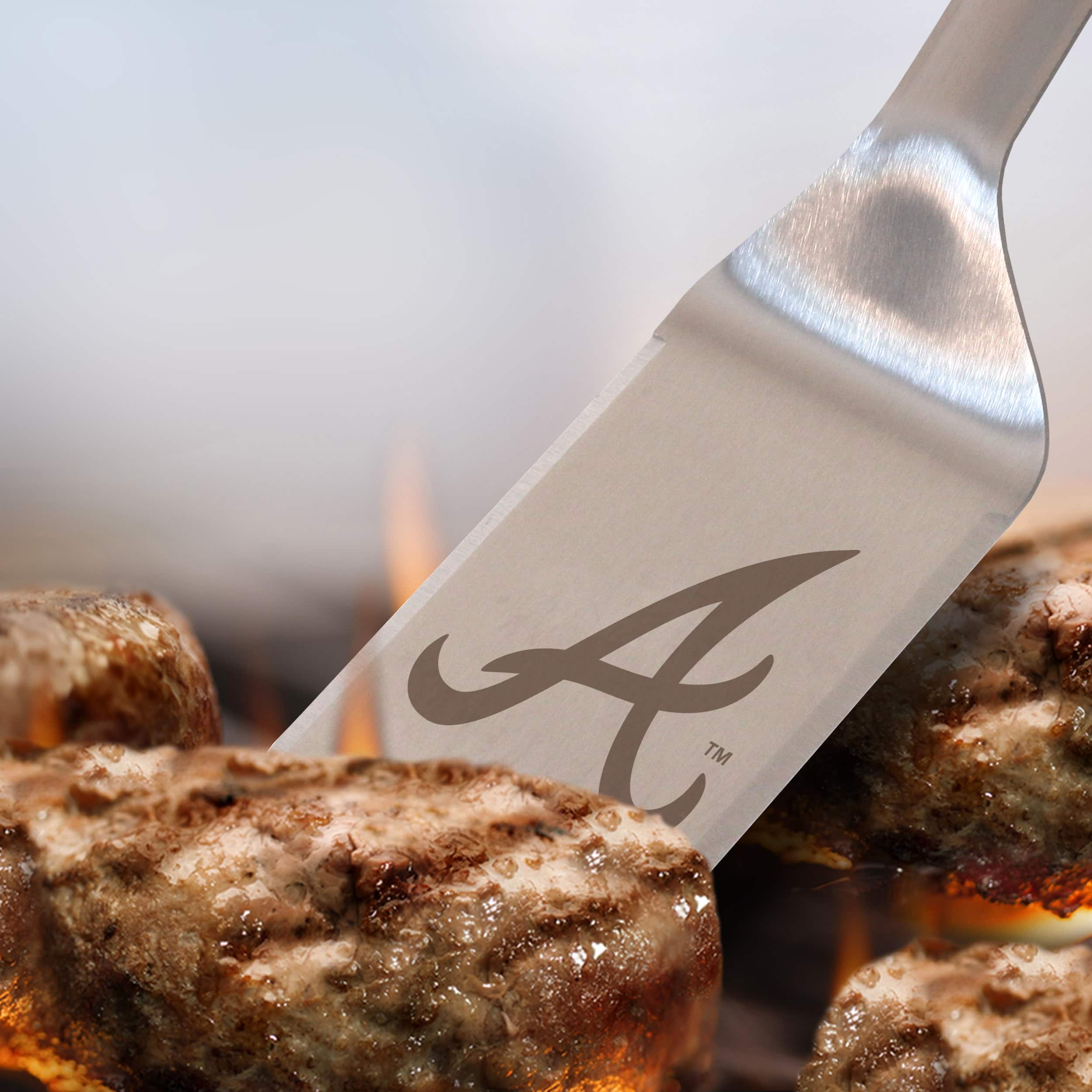 MLB Stainless Steel BBQ Spatula with Bottle Opener