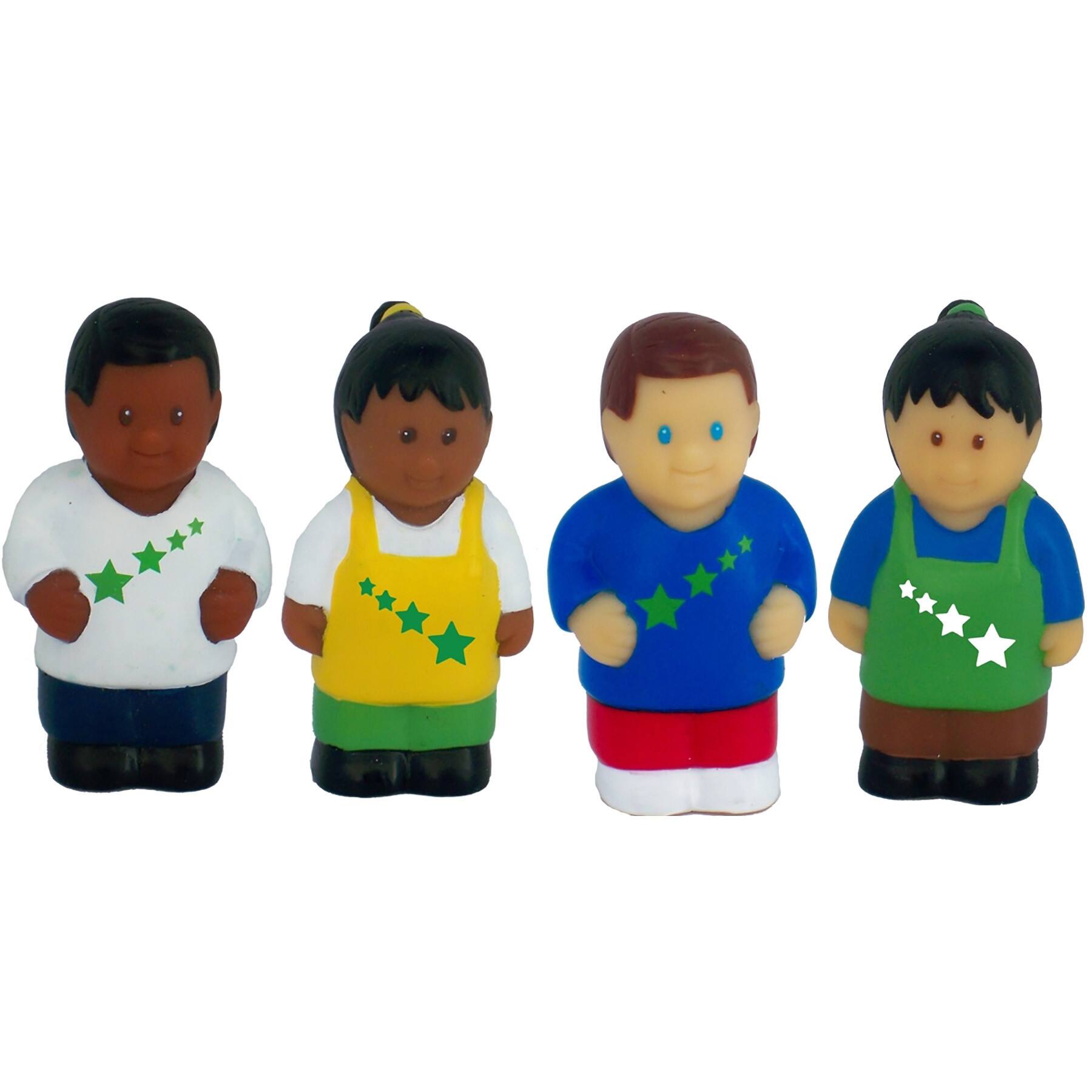 Get Ready Kids All Star Kids Multicultural Children Figurines Set