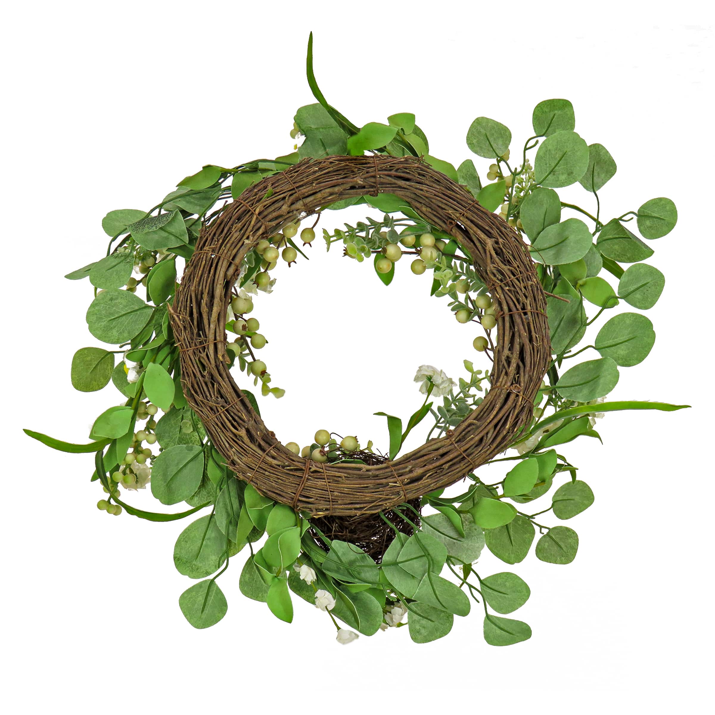 20'' Daisies and Berries Wreath