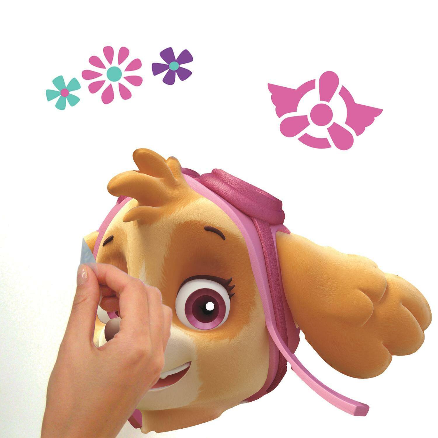 RoomMates Paw Patrol Skye Peel & Stick Giant Wall Decals