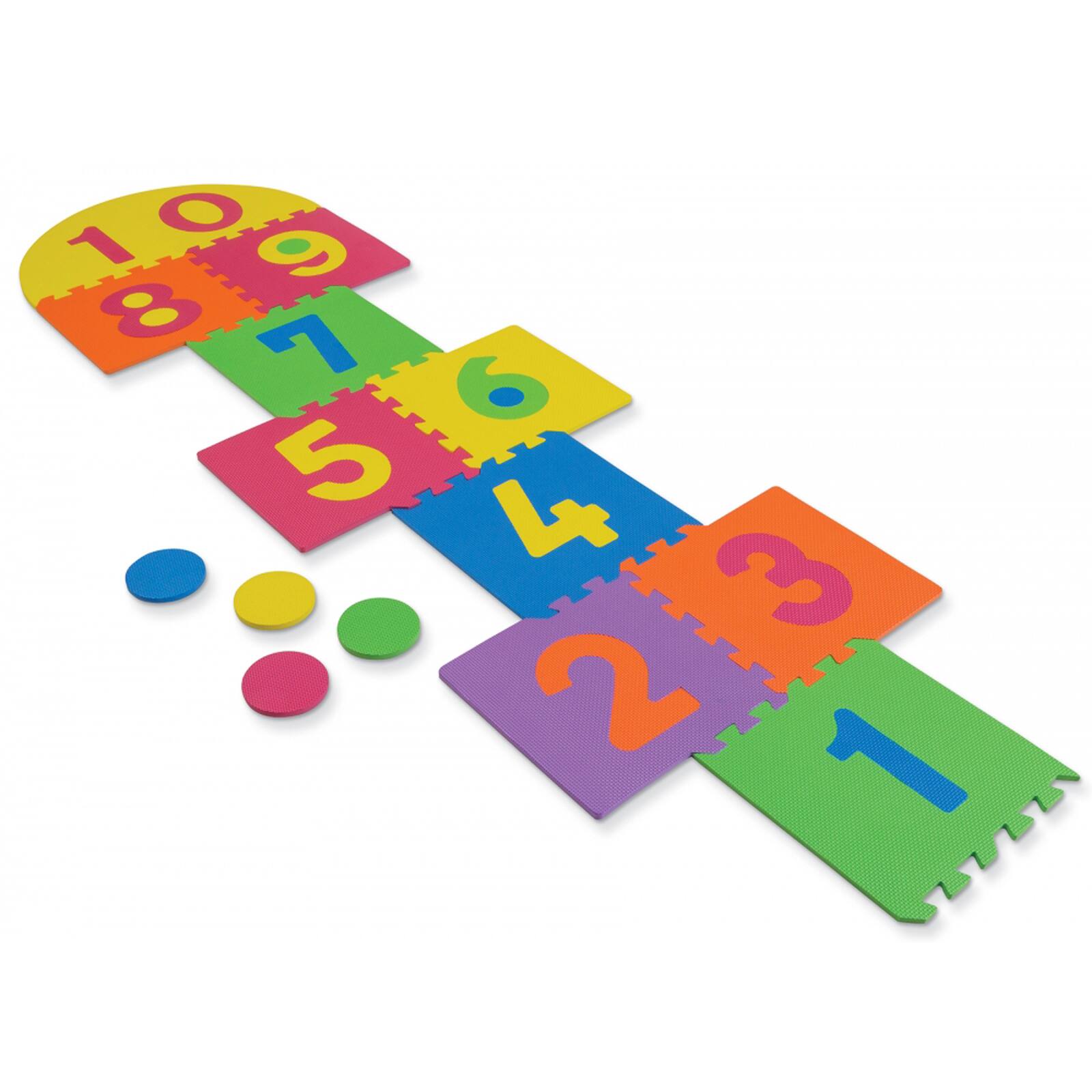 WonderFoam® Hopscotch Mat, 25 Pieces