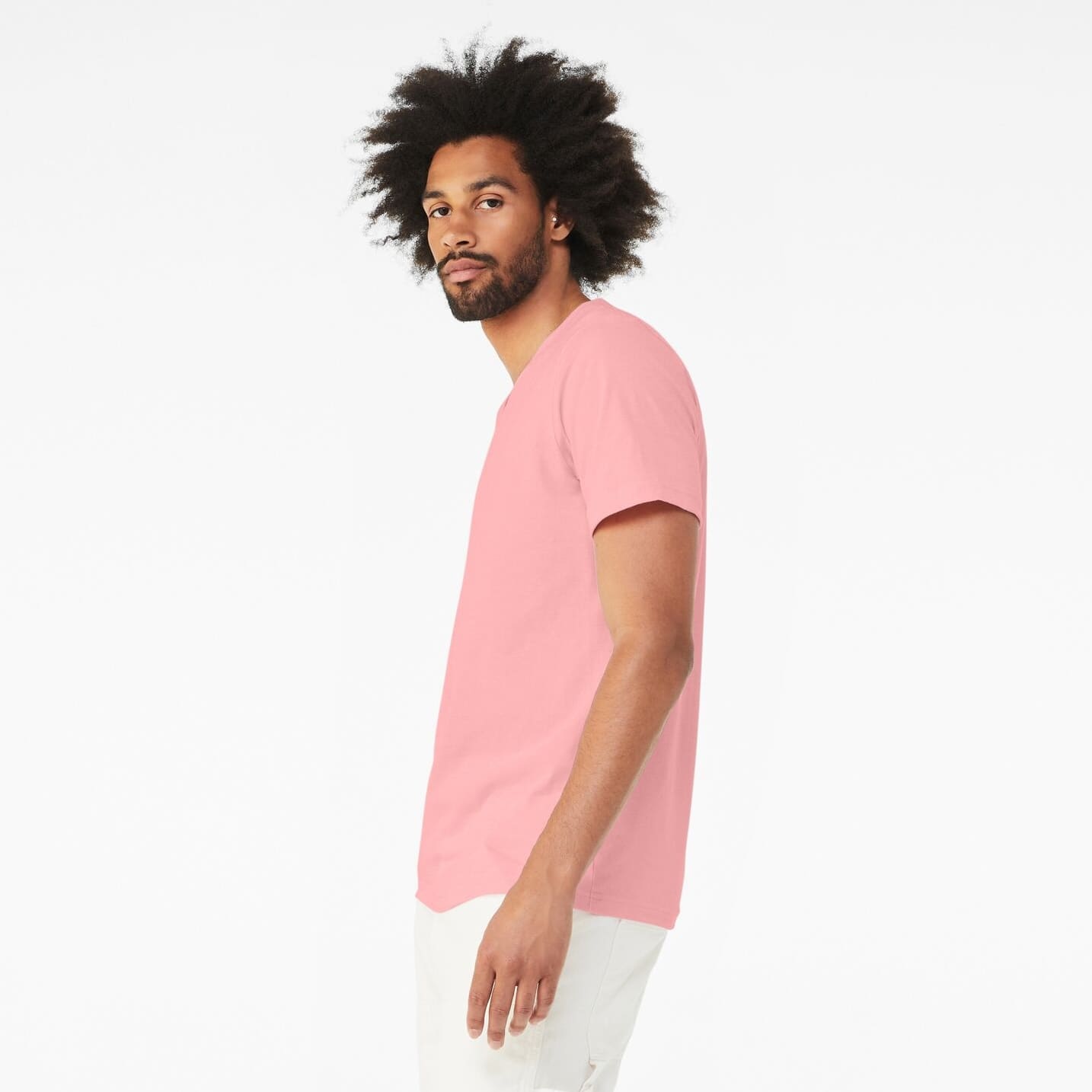 BELLA+CANVAS® Short Sleeve V-Neck Adult Unisex Jersey T-Shirt