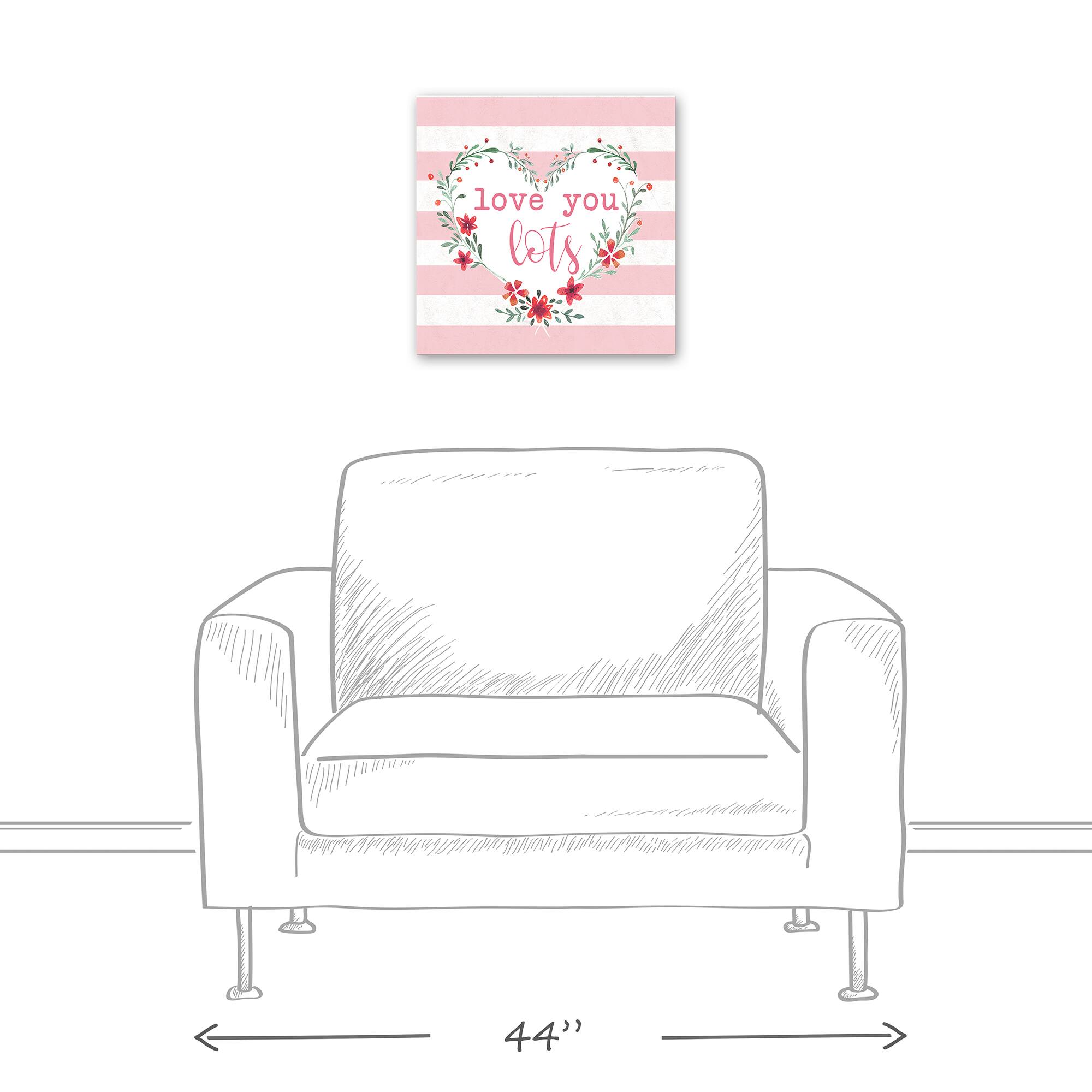 Love You Lots Canvas Wall Art