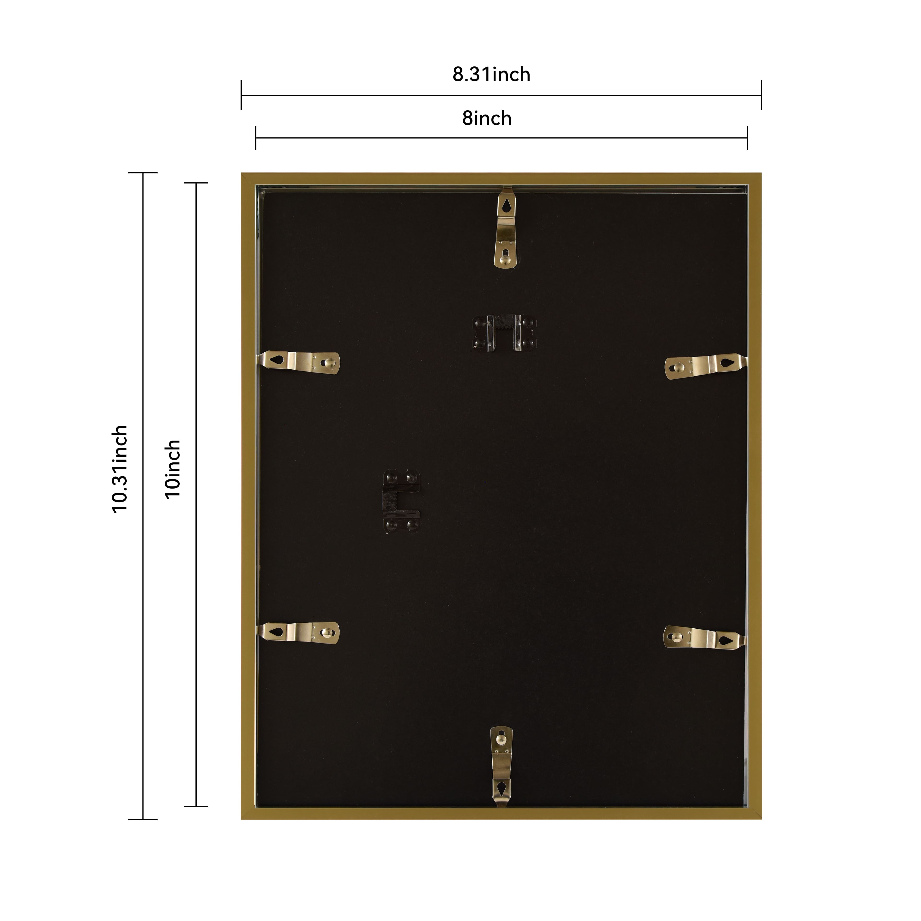 Home Metallic Double Matted Aluminum Gallery Frame by Ashland