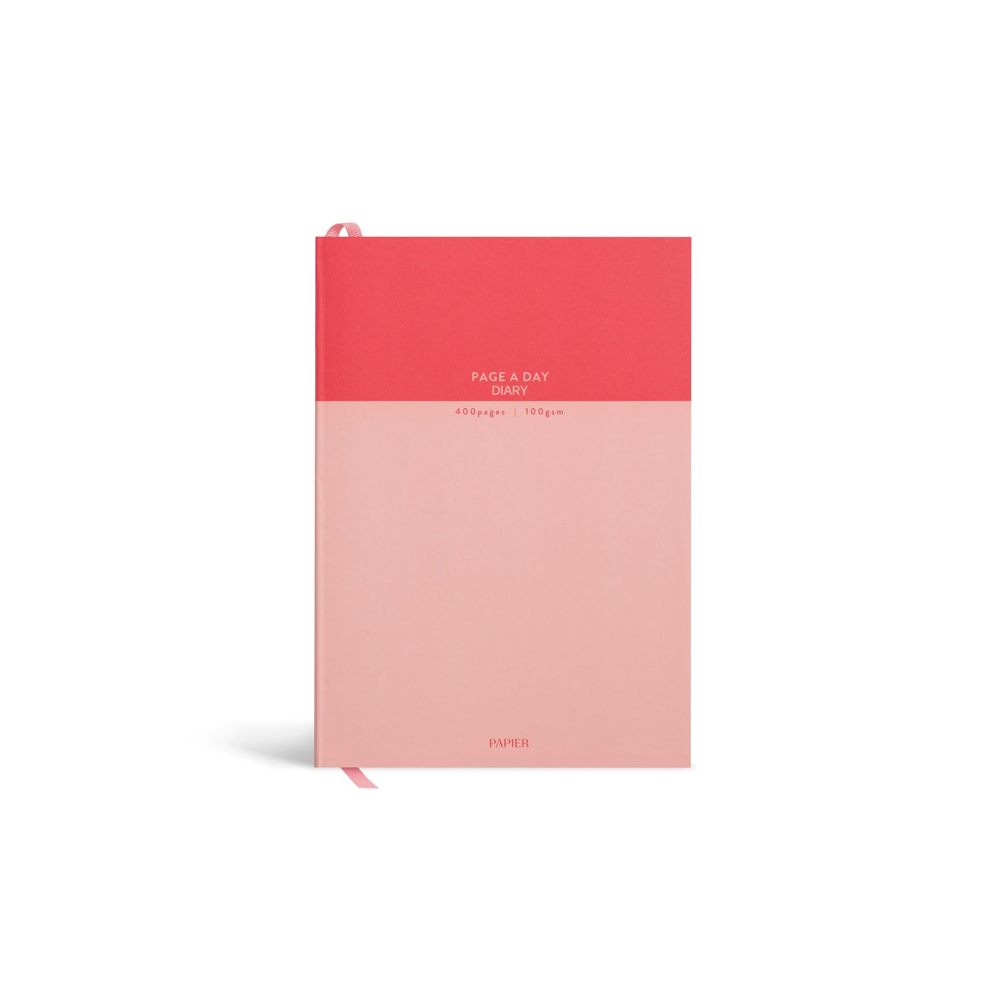 Papier 6" x 8.5" Colorblock Page a Day Undated Daily Planner