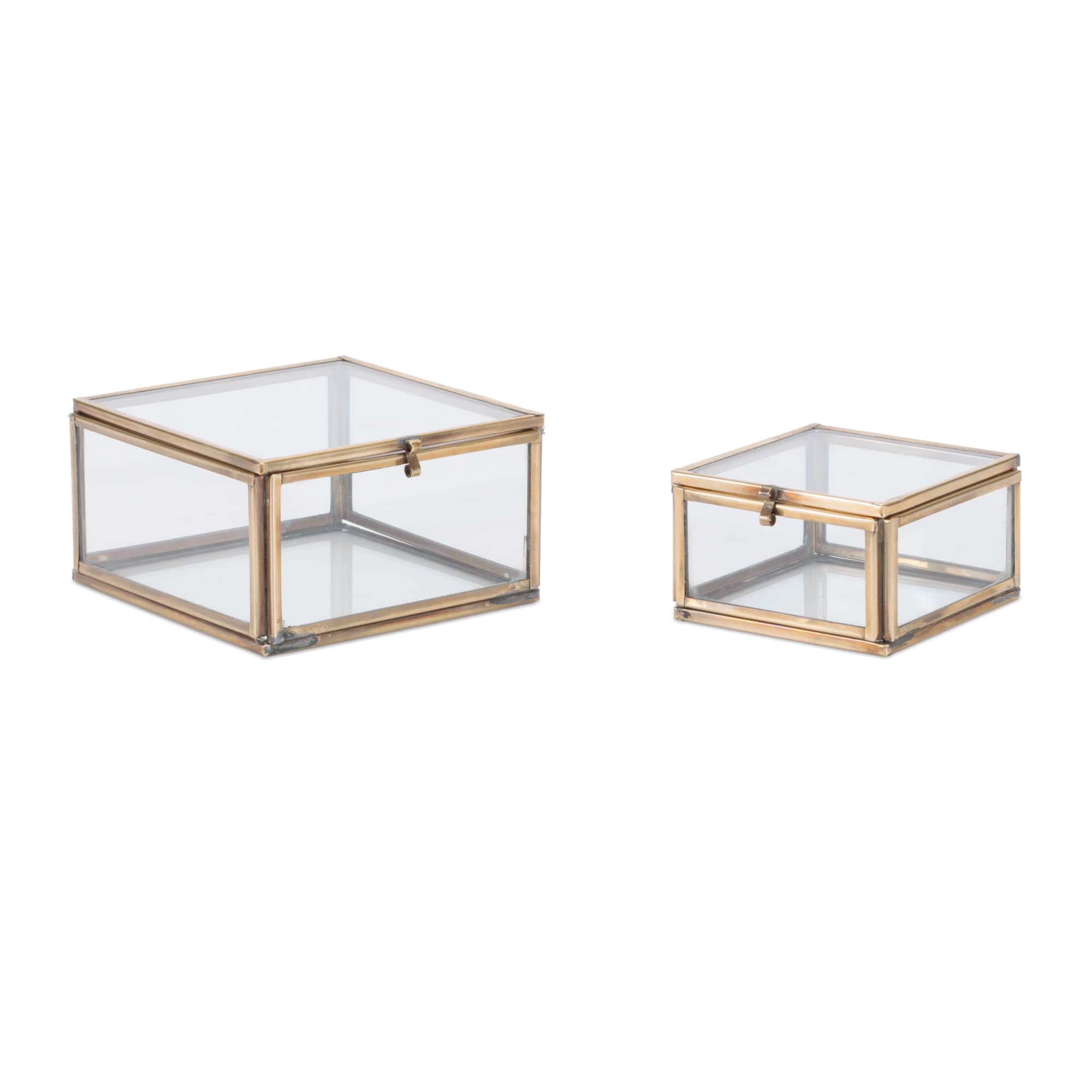 Decorative Glass Box Set