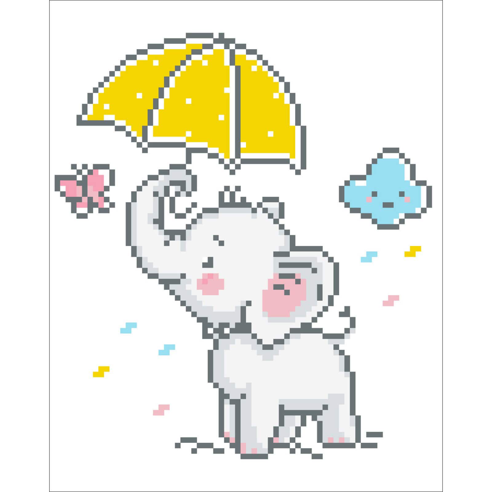 Diamond Dotz® Beginner Baby Brollie Diamond Painting Kit