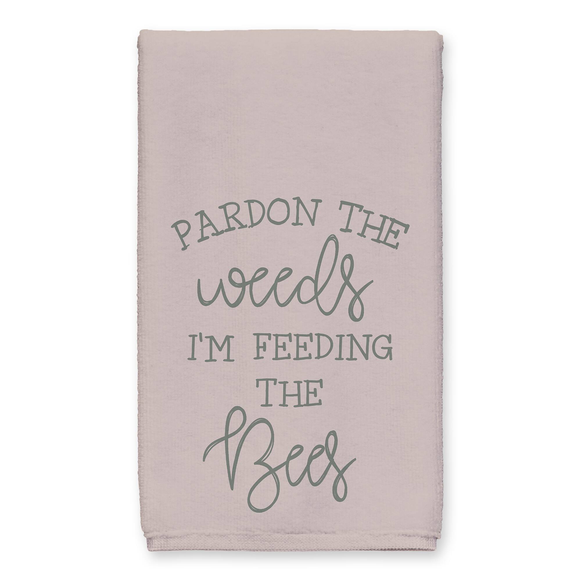 Feeding The Bees Tea Towel Set