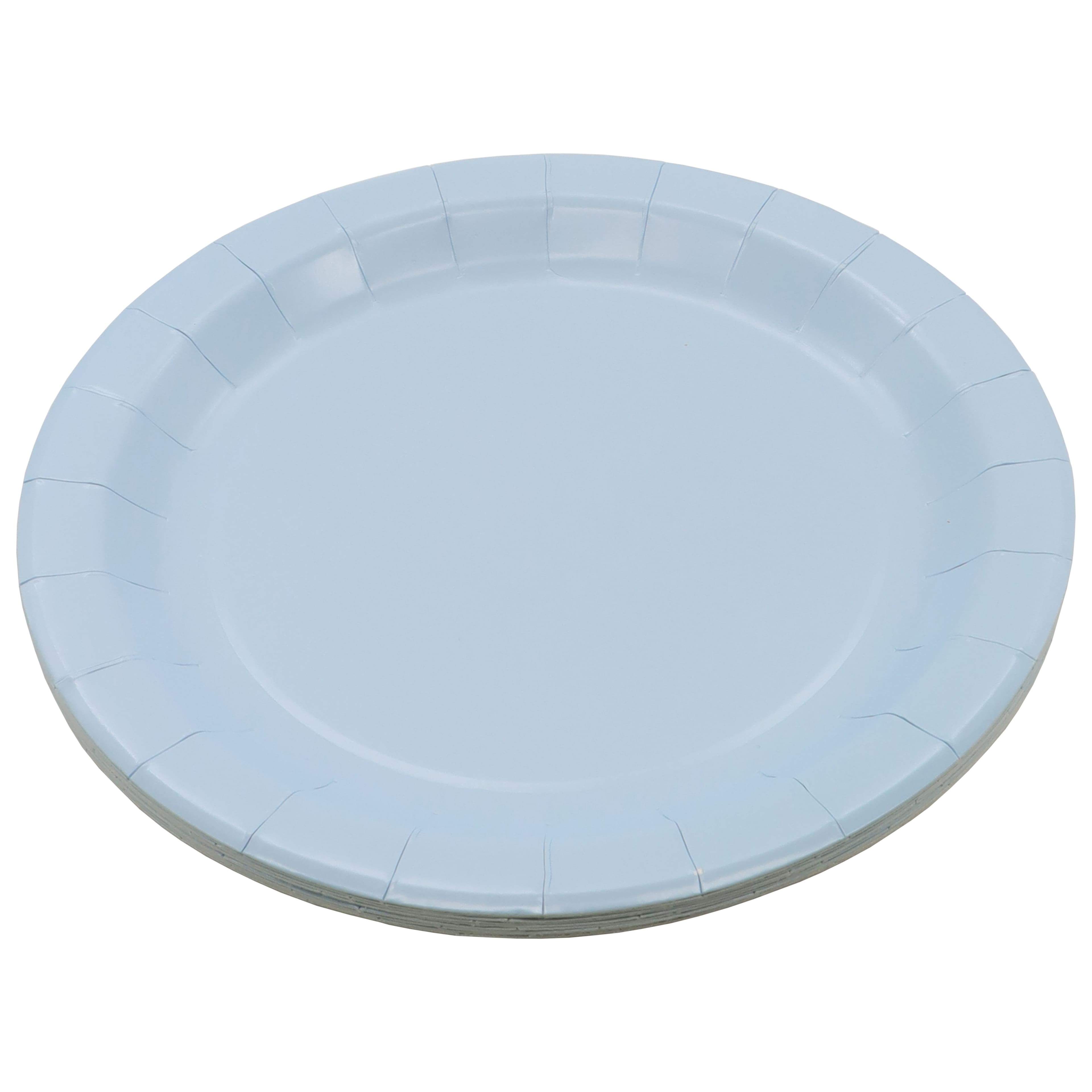 12 Packs: 10 ct. (120 total) 9" Blue Paper Plates by Celebrate It™