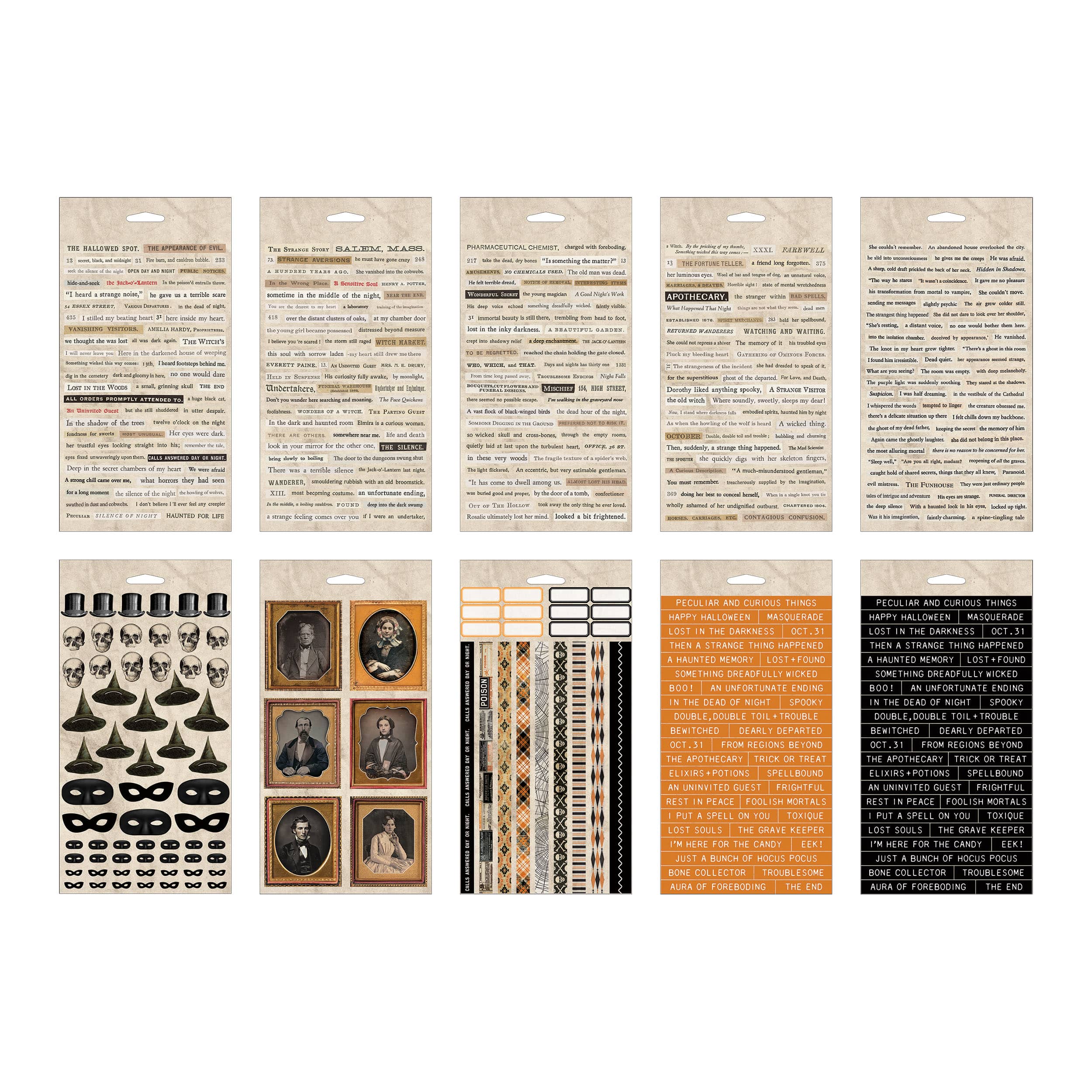 Tim Holtz® Idea-Ology Peculiar & Curious Things Sticker Book