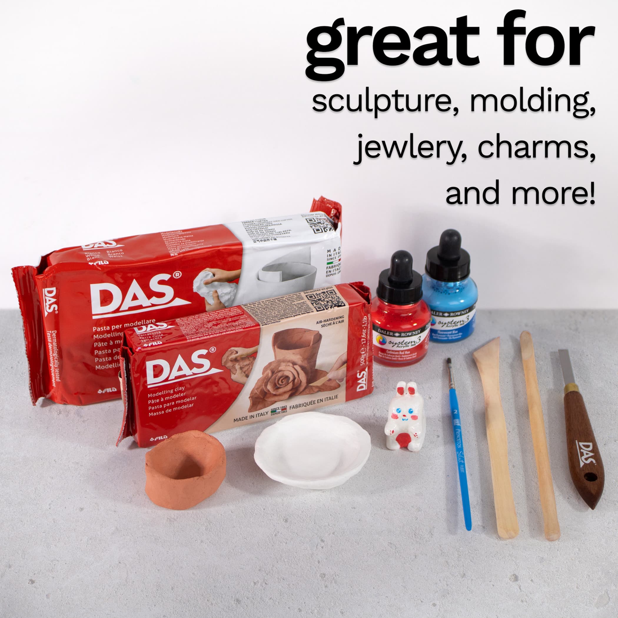 DAS Modeling White Clay Air Hardening