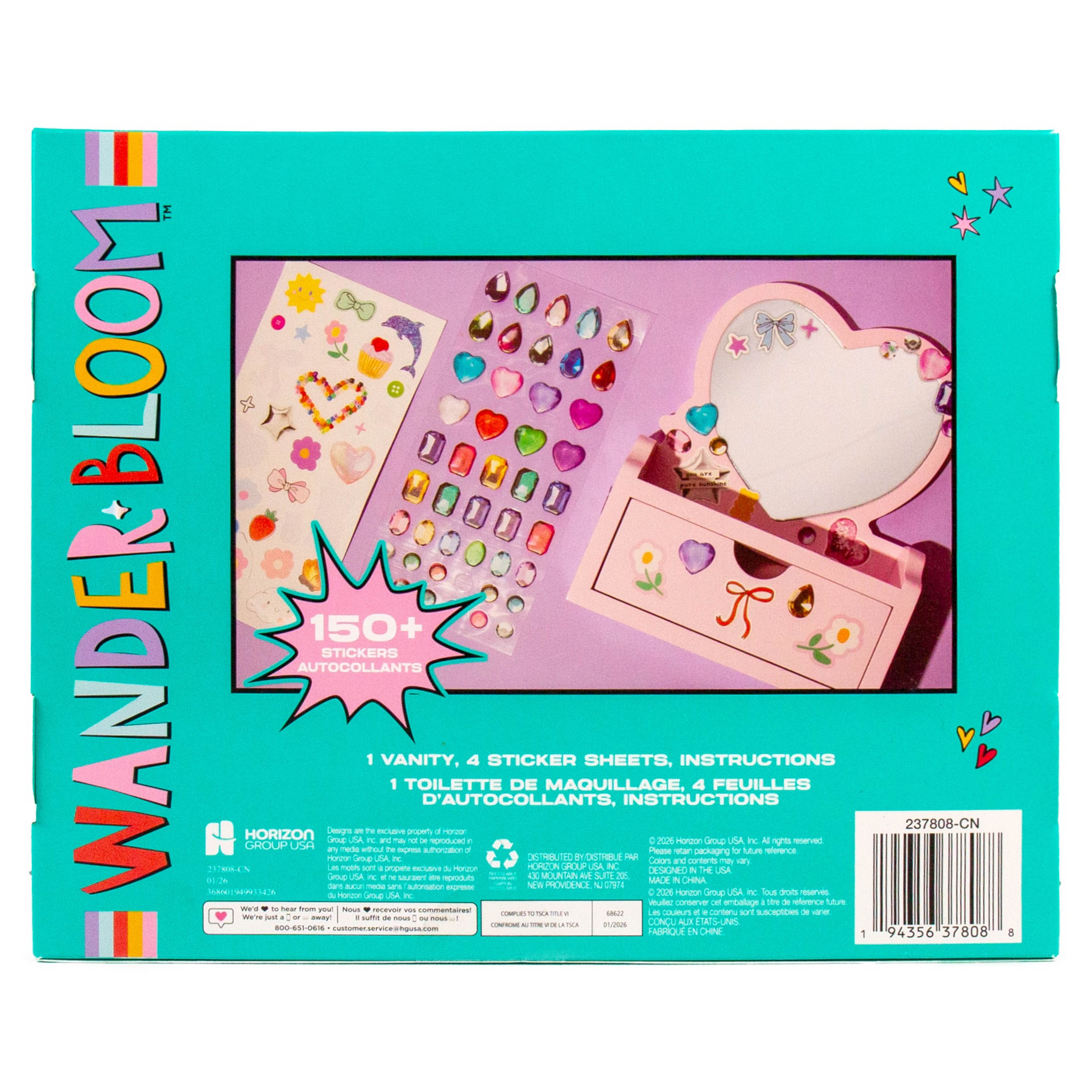 WanderBloom Mini Vanity