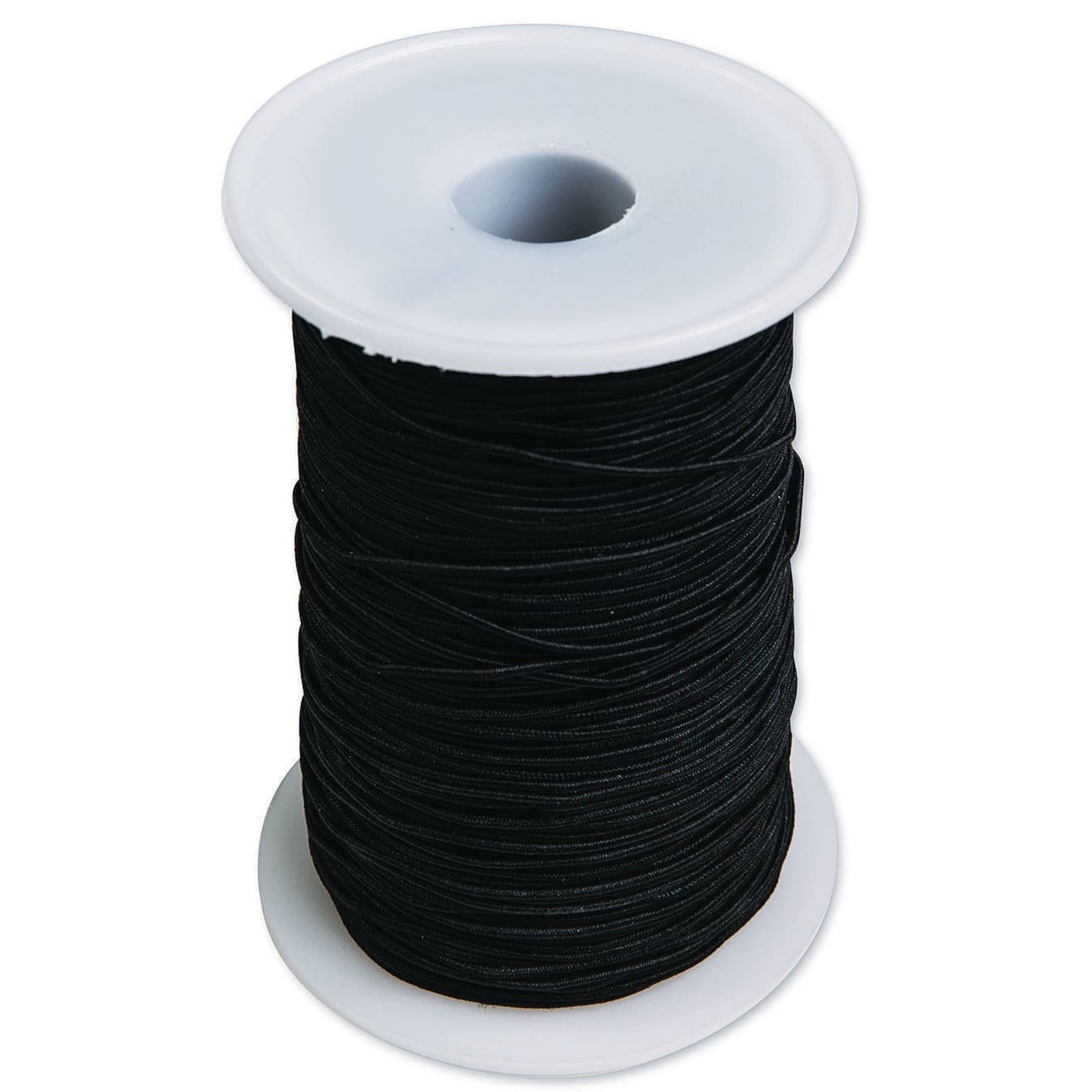S&S® Worldwide 1.1mm Black Heavy Elastic Cord