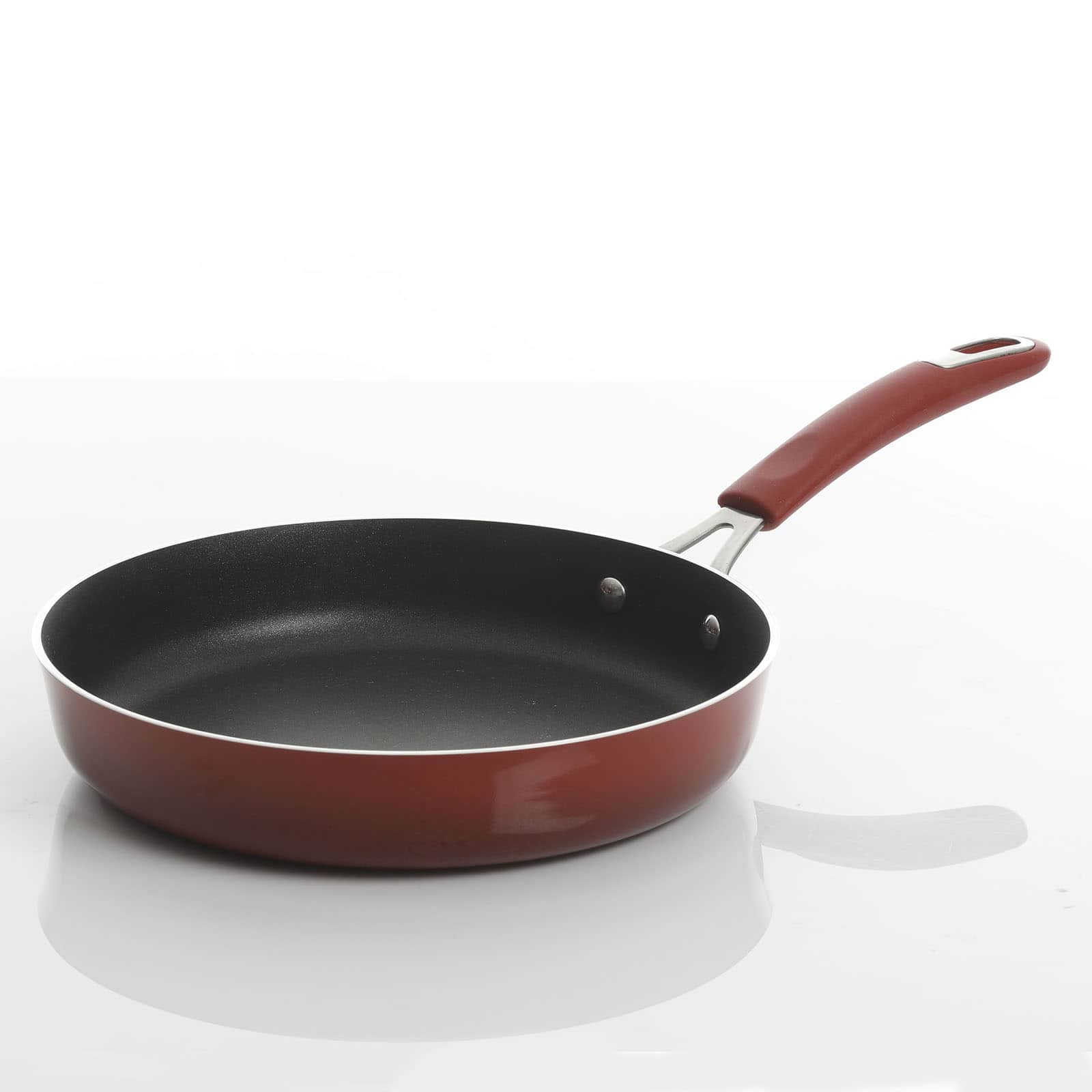 Kenmore® Elite Andover 10-Piece Red Gradient Nonstick Aluminum Cookware Set