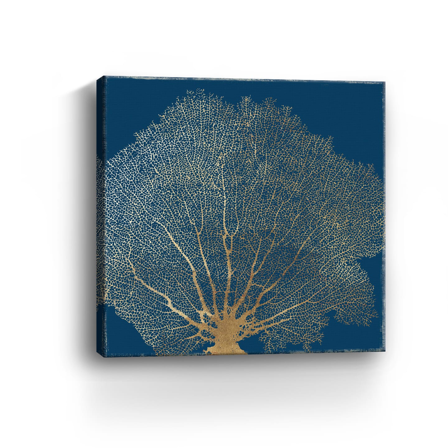 Gold Coral II Canvas Giclee