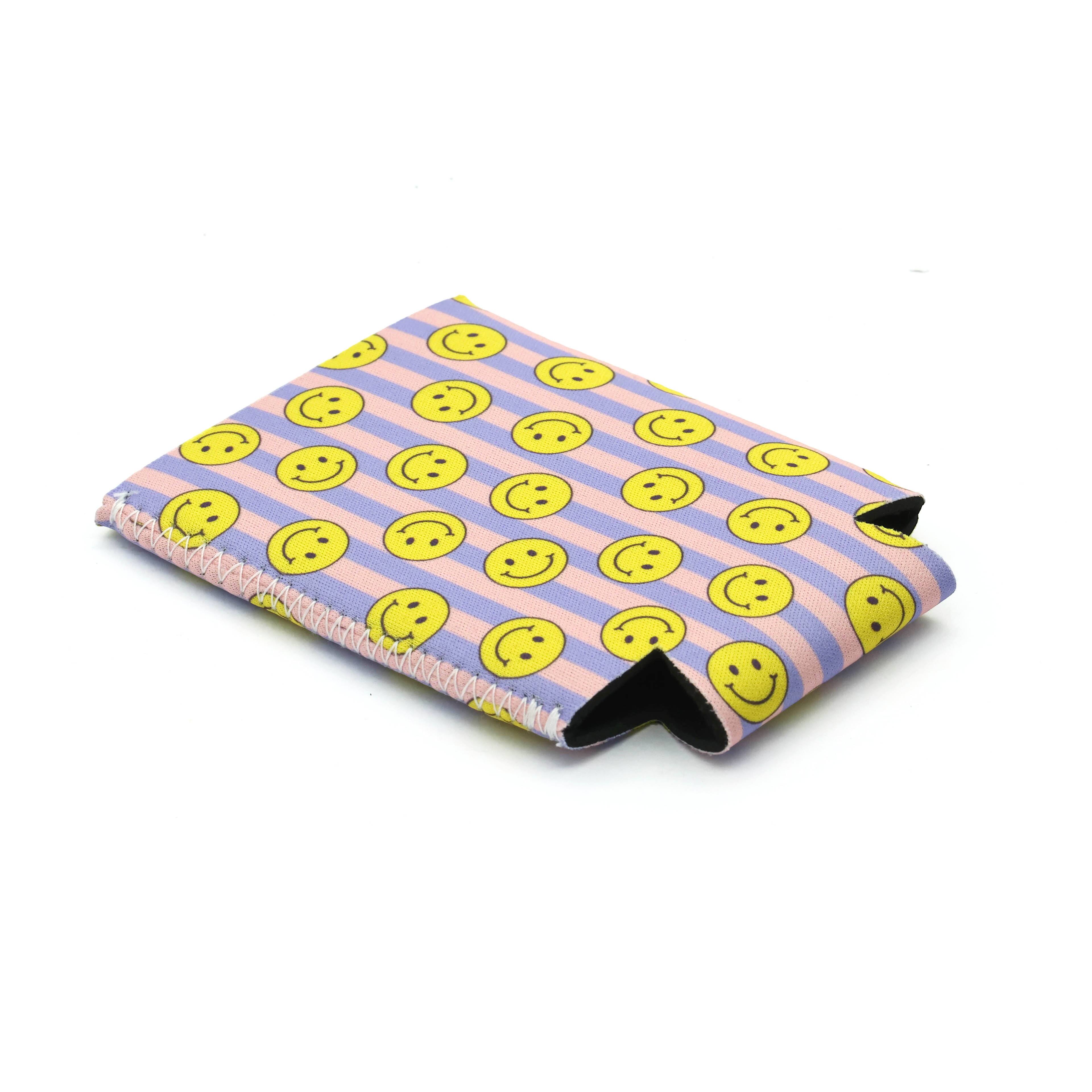 12oz. Blue & Pink Stripe Drink Sleeve by Fab Finds