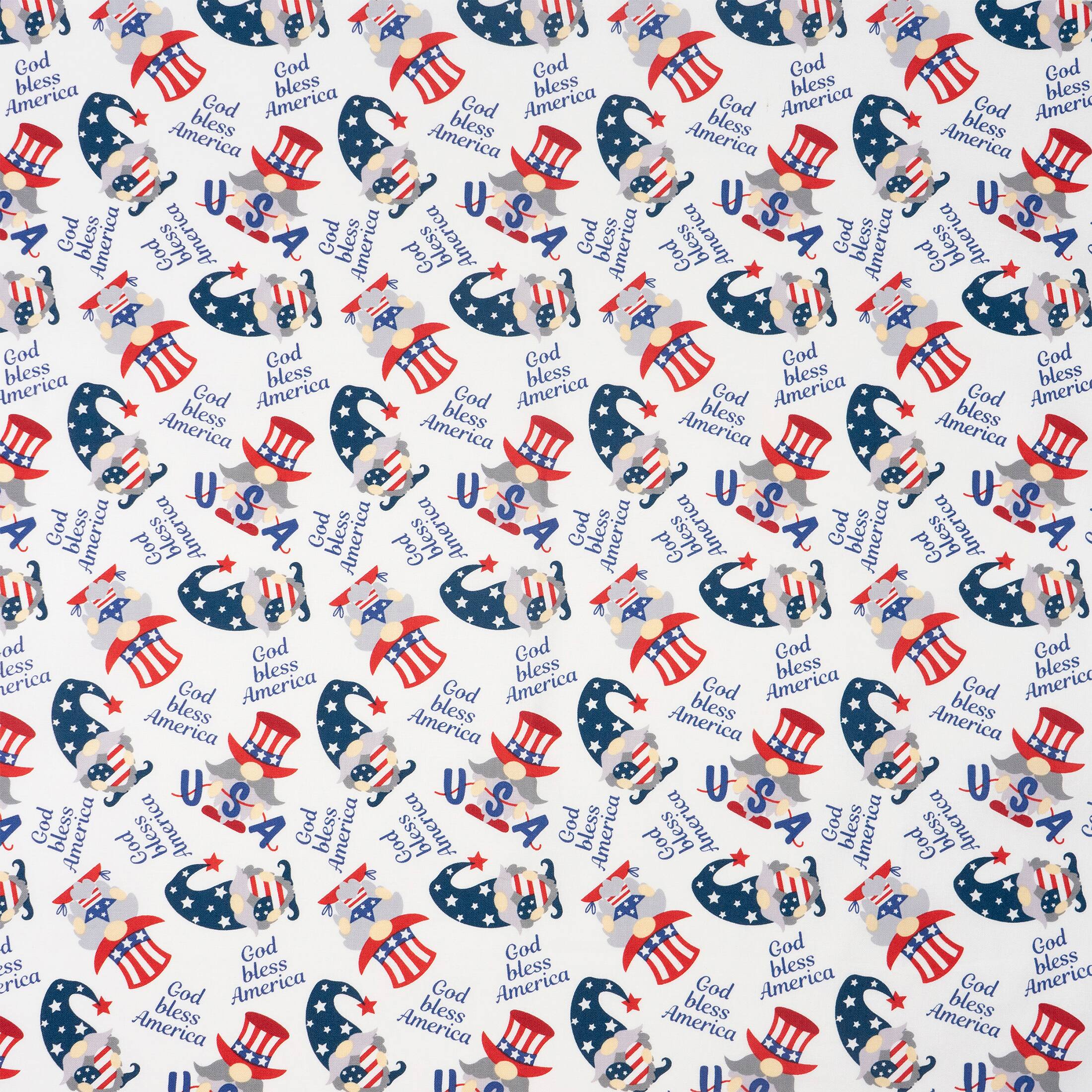 SINGER Stars & Gnomes Printed Cotton Fabric Bundle