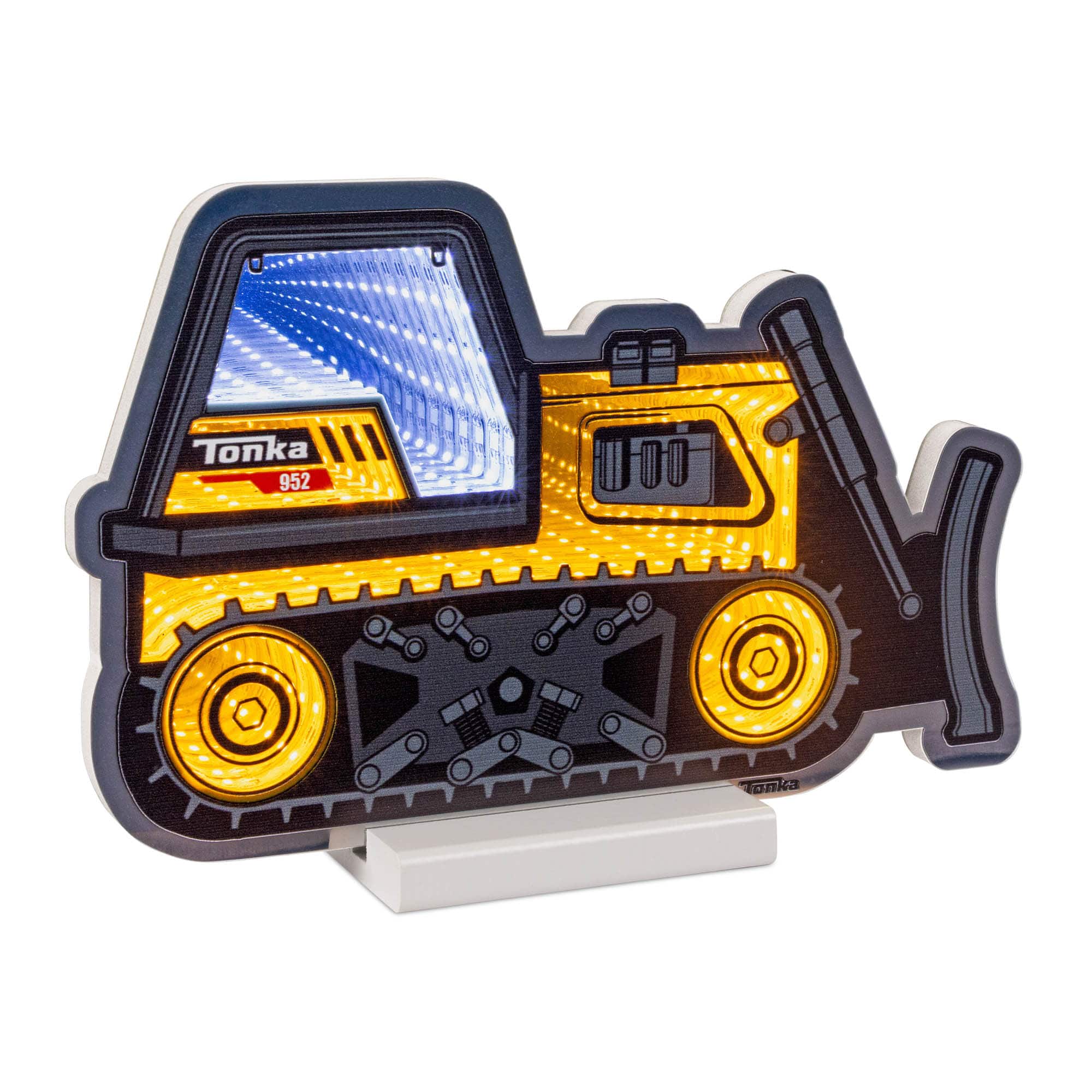 8" Tonka Bulldozer EkkoLight Display