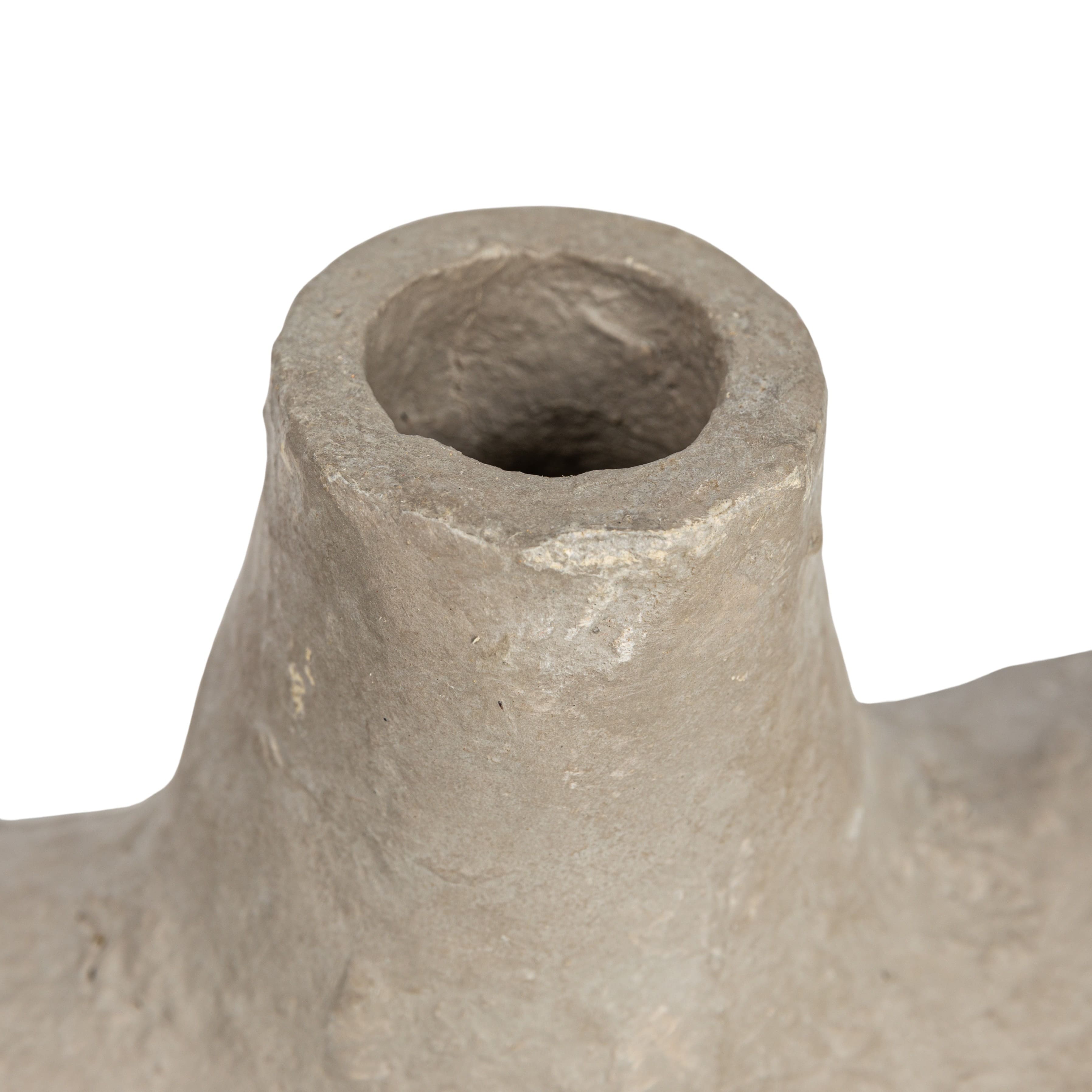 Hello Honey® 14" Modern Abstract Decorative Paper Mache Vase