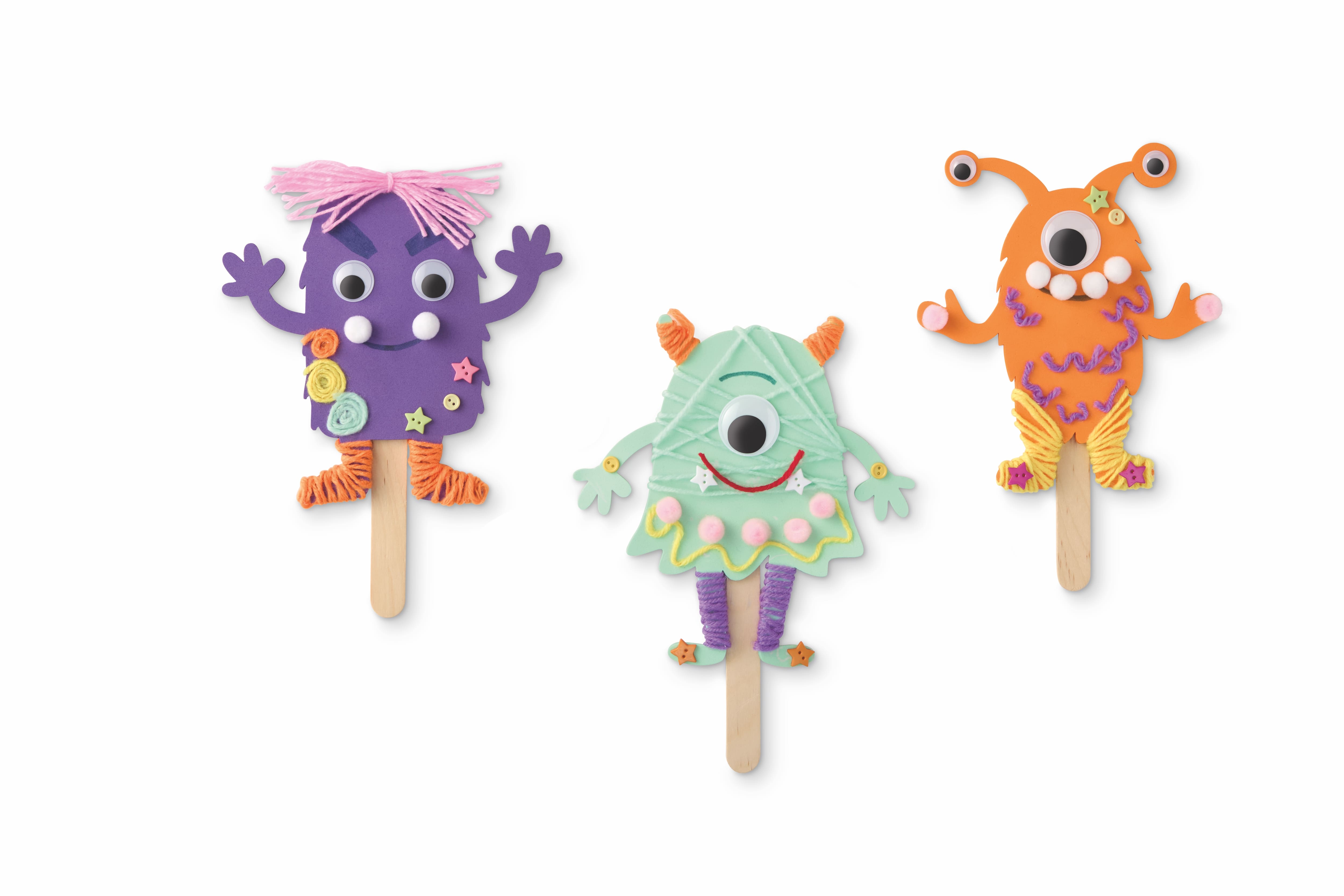 Monster Puppet Foam Craft Kit by Creatology™
