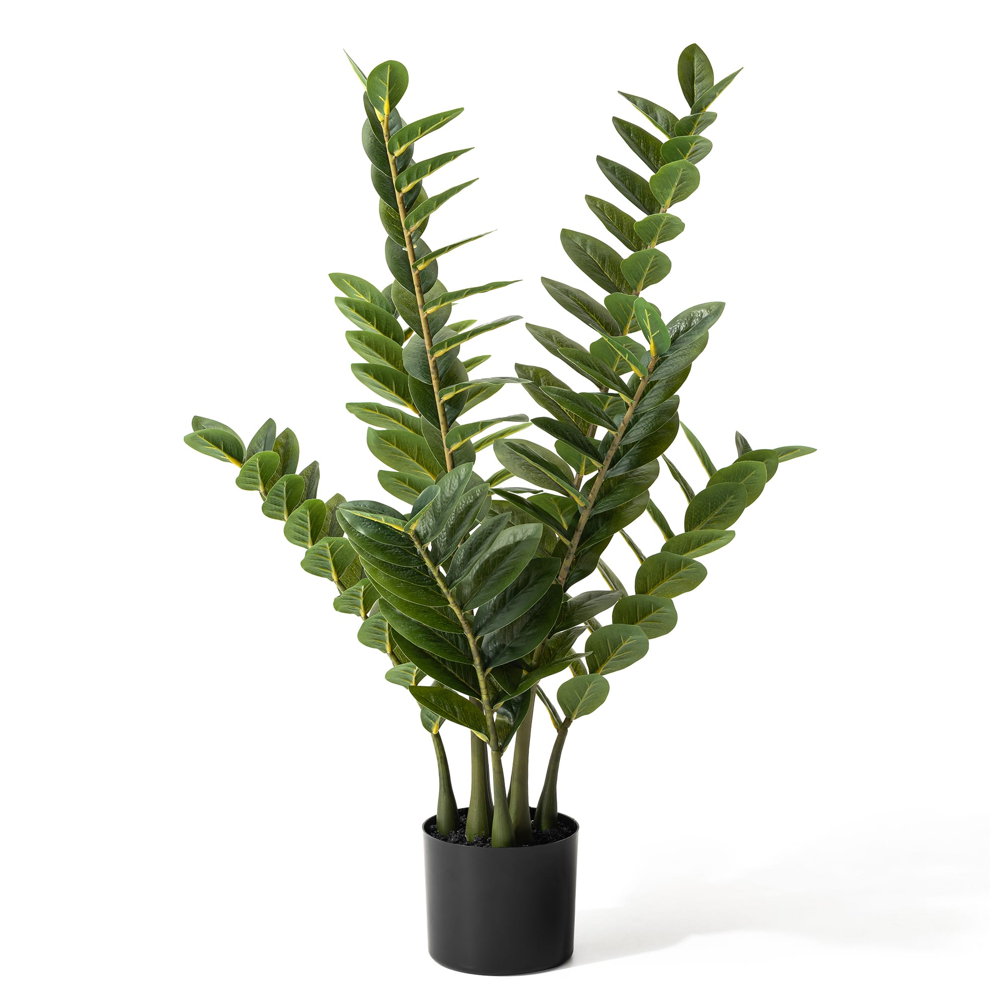 Glitzhome® 2.75ft. Faux Money Tree in Pot