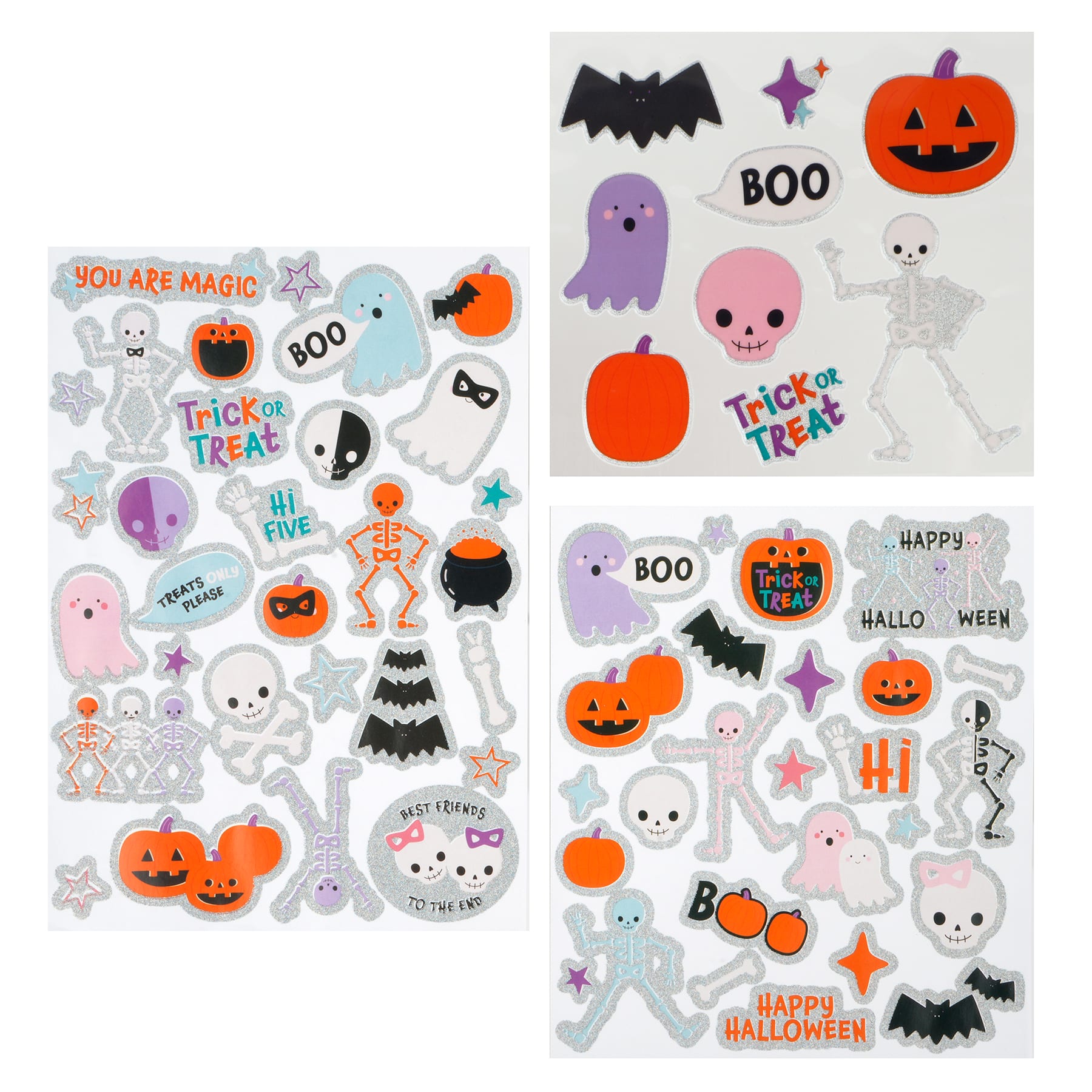 Michaels, Halloween Bat Tiered Glitter Stickers by Creatology™ – Category: Buckets & Toys