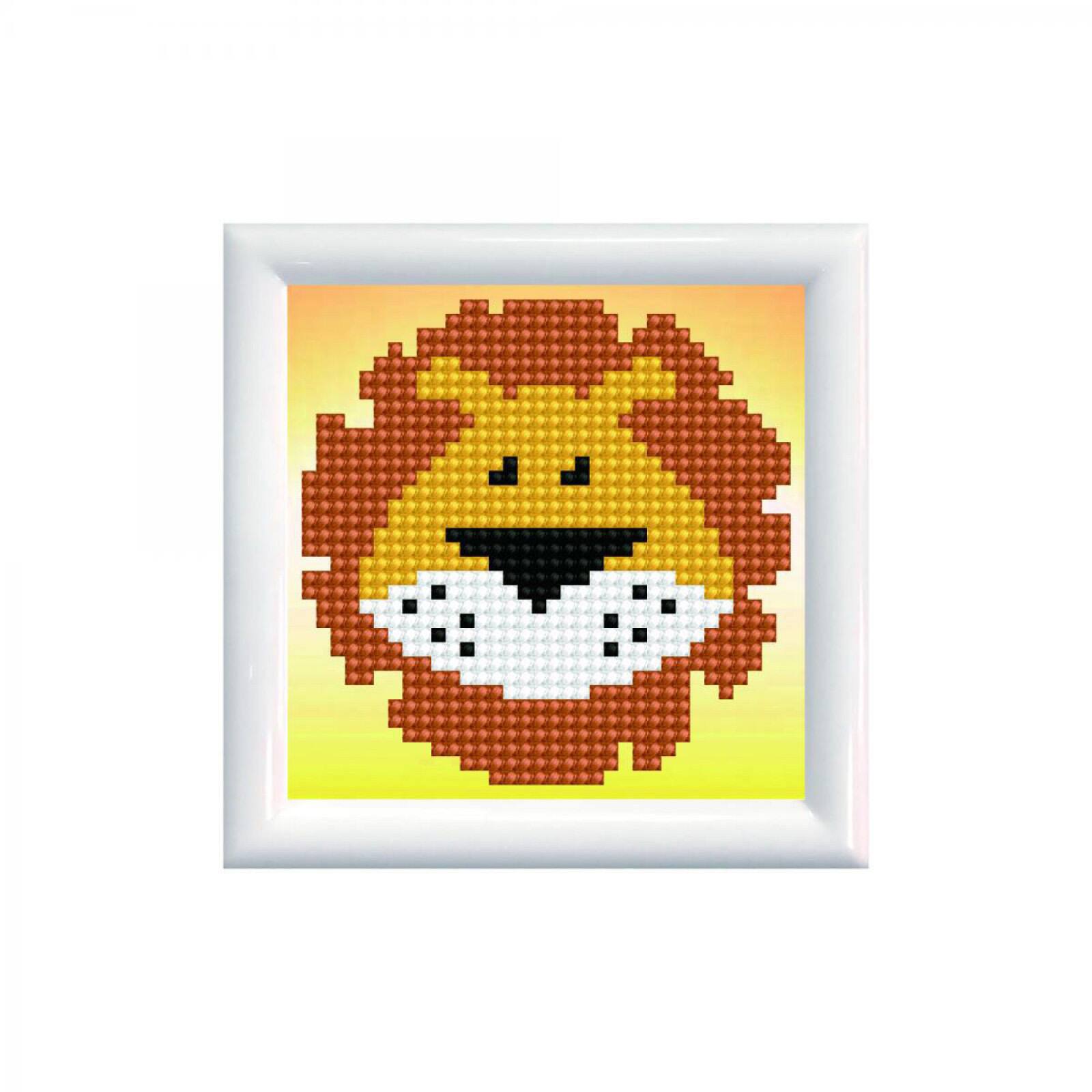 Diamond Dotz® Beginner Lion Diamond Painting Kit
