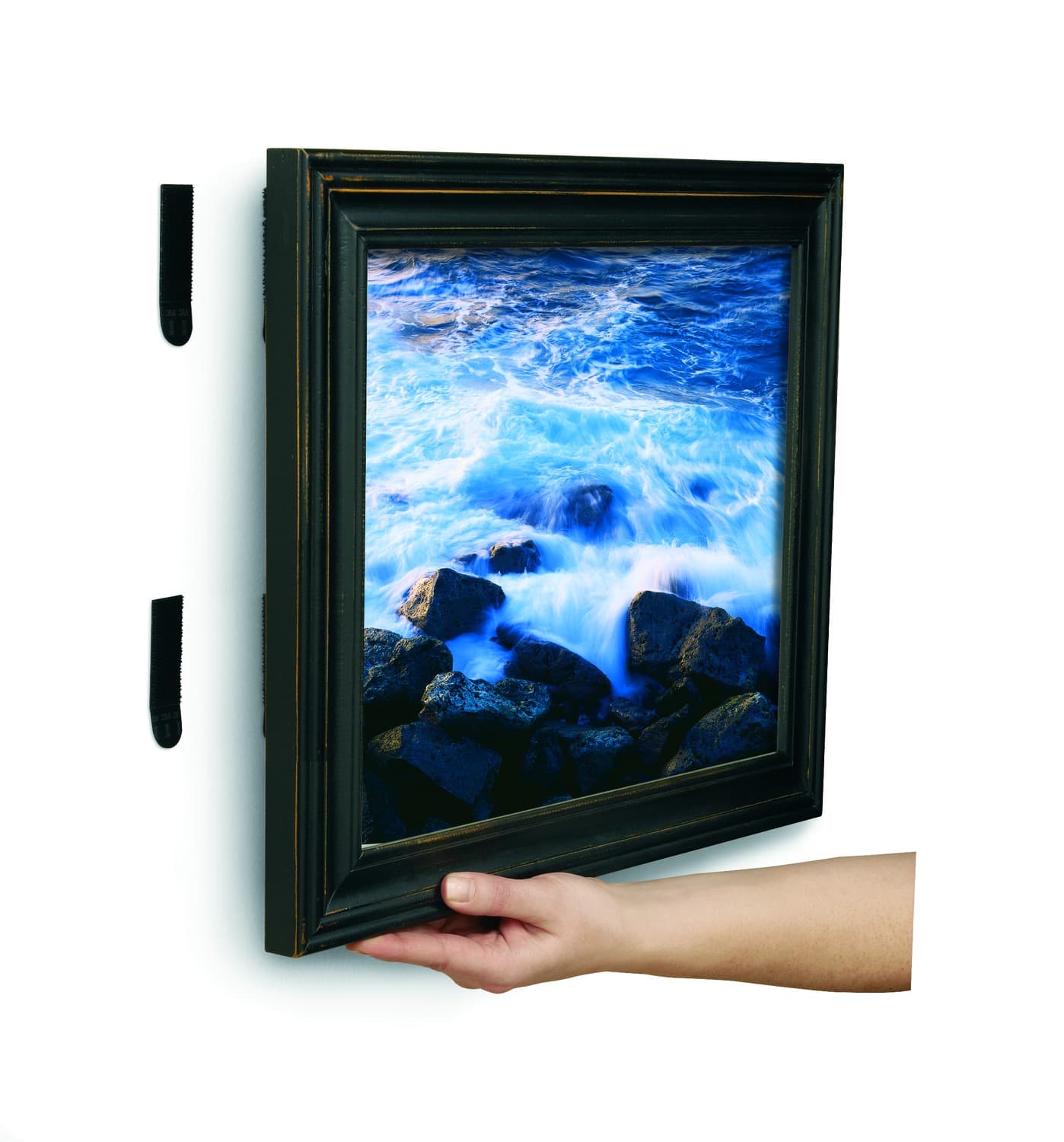 12 Packs: 4 ct. (48 total) Command™ Black Medium Picture Hanging Strips