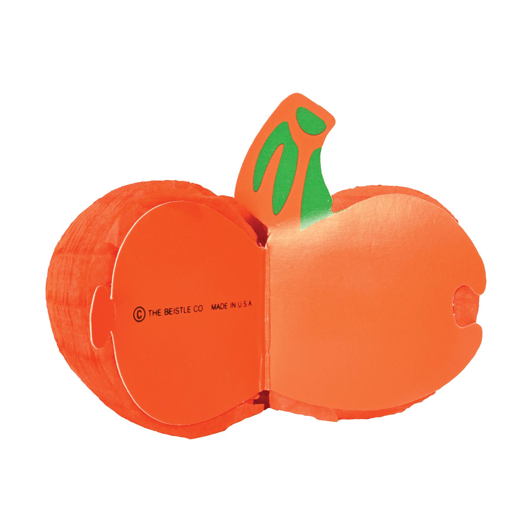 Beistle 4.5" x 3.25" Tissue Paper Pumpkins, 8ct.