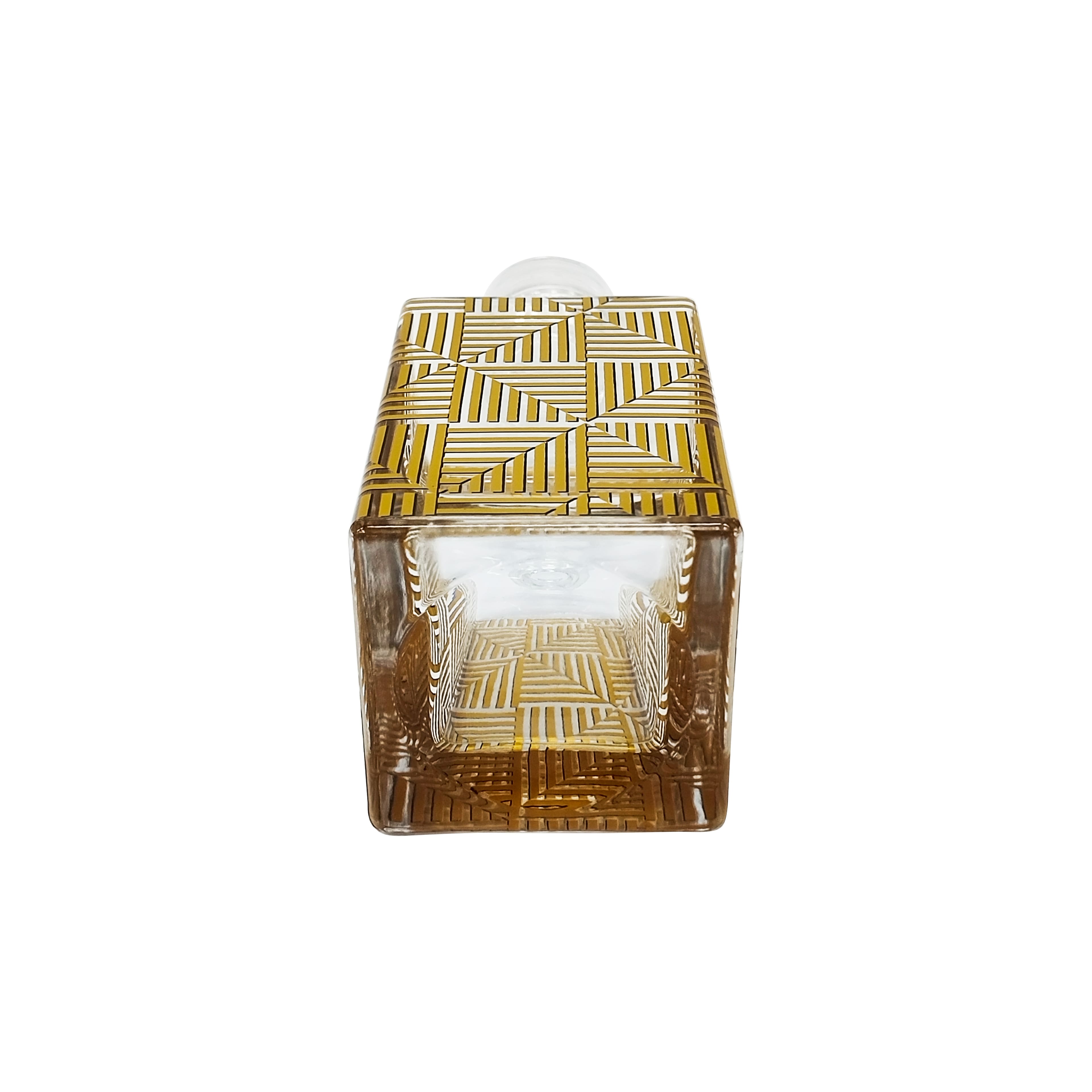 Jonathan Adler x Michaels 24.3oz. Gold Geometric Decanter