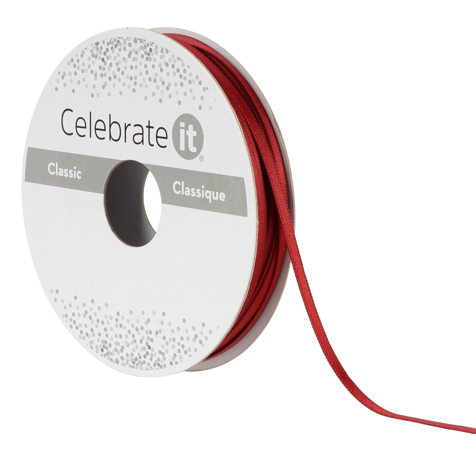 24 Pack: 1/8" x 10yd. Satin Ribbon by Celebrate It™