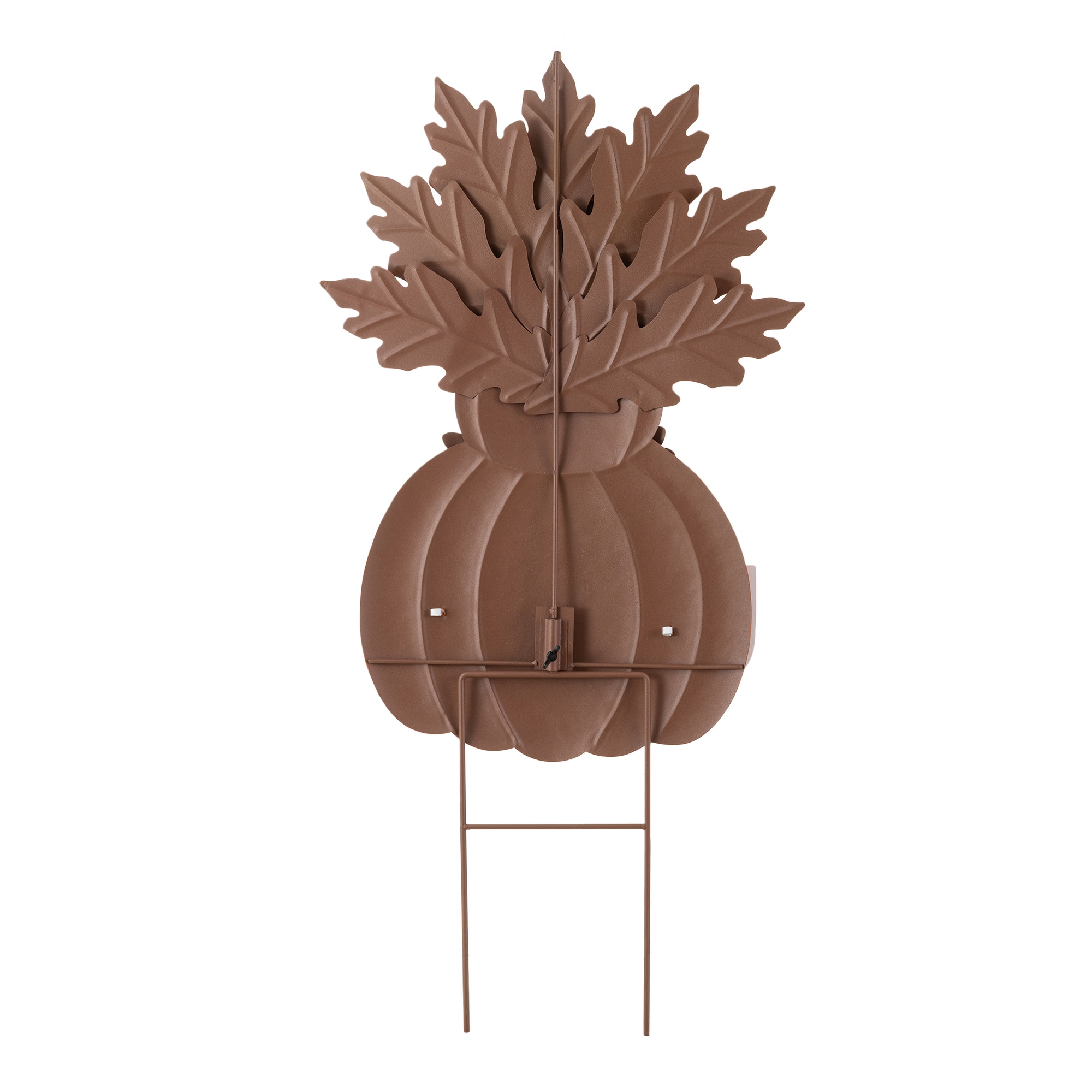 Glitzhome® 30" Thanksgiving Metal Turkey Yard Stake