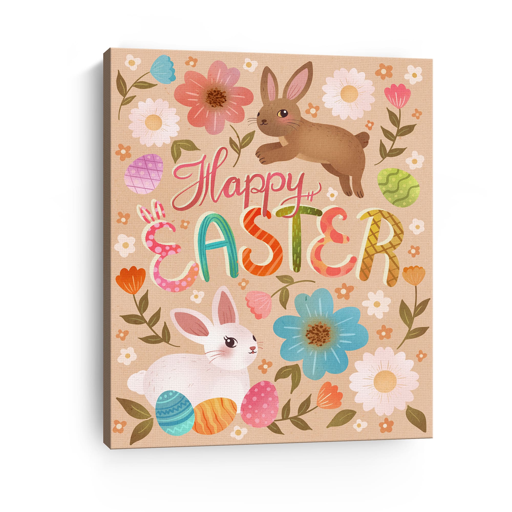 Lumaprints Happy Easter Canvas Giclée Art