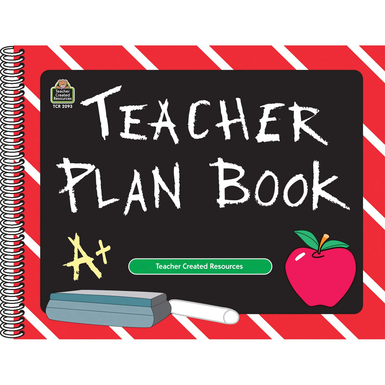 Teacher Created Resources Teacher Plan Book, 3ct.