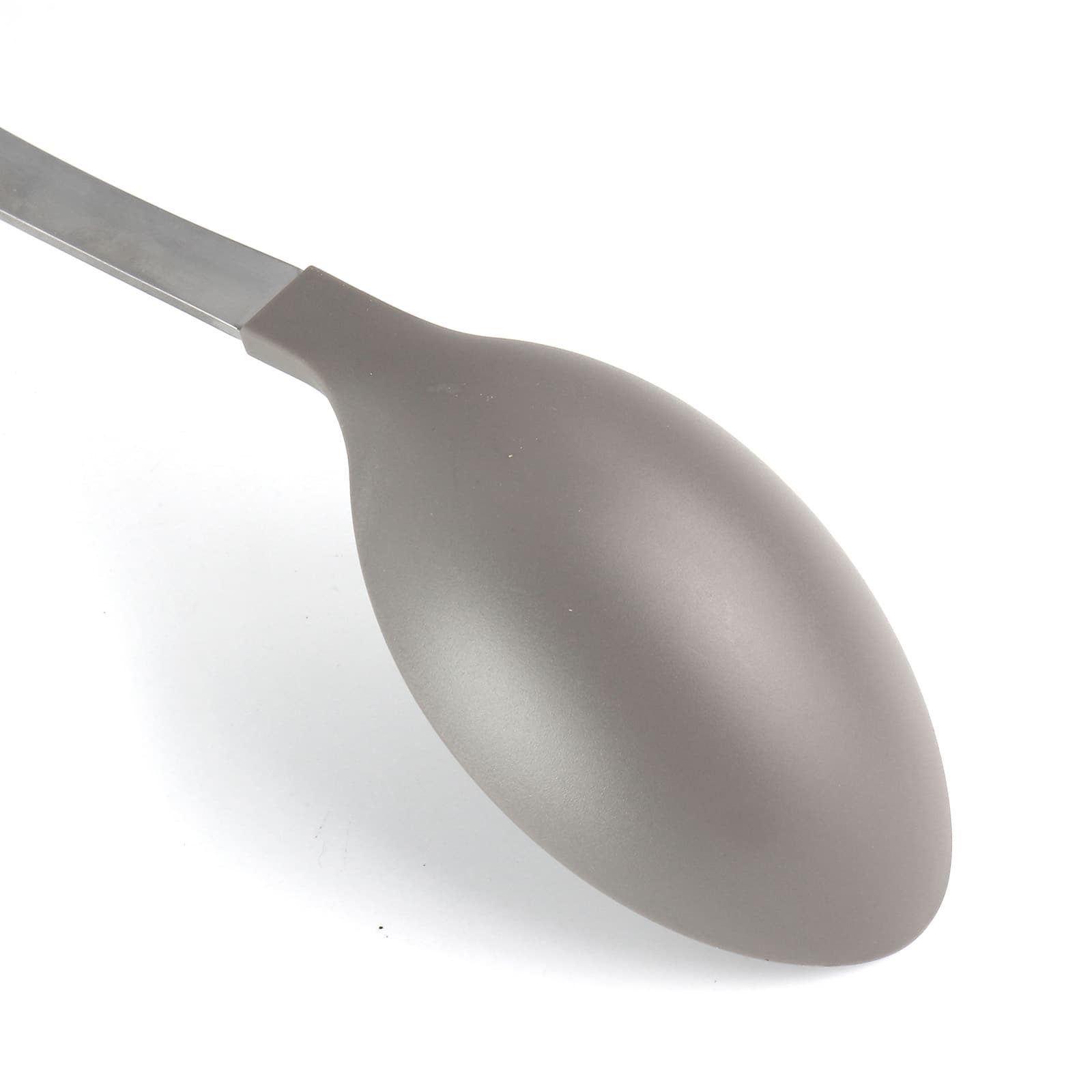 Martha Stewart Taupe Nylon Serving Spoon