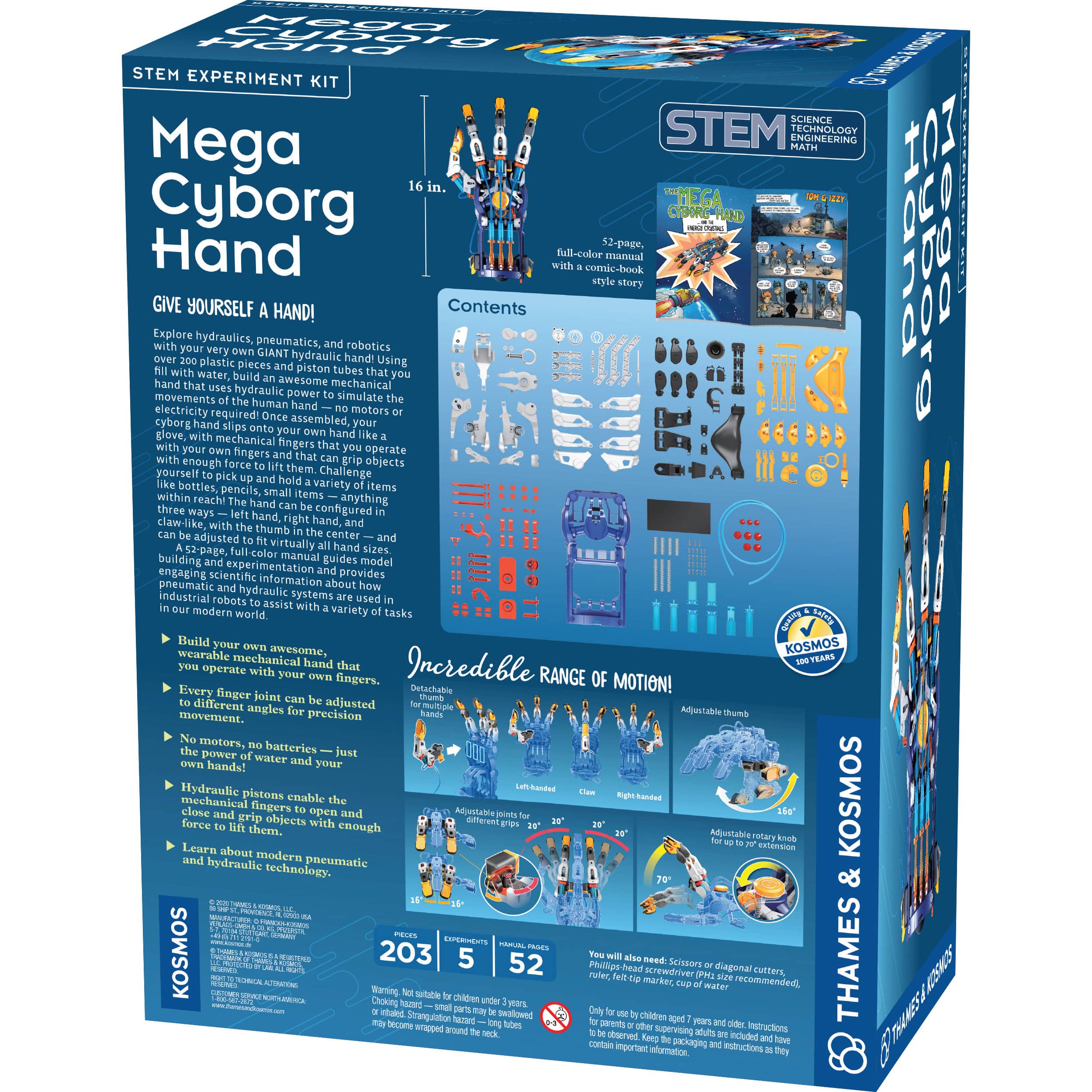 Thames & Kosmos Mega Cyborg Hand Kit