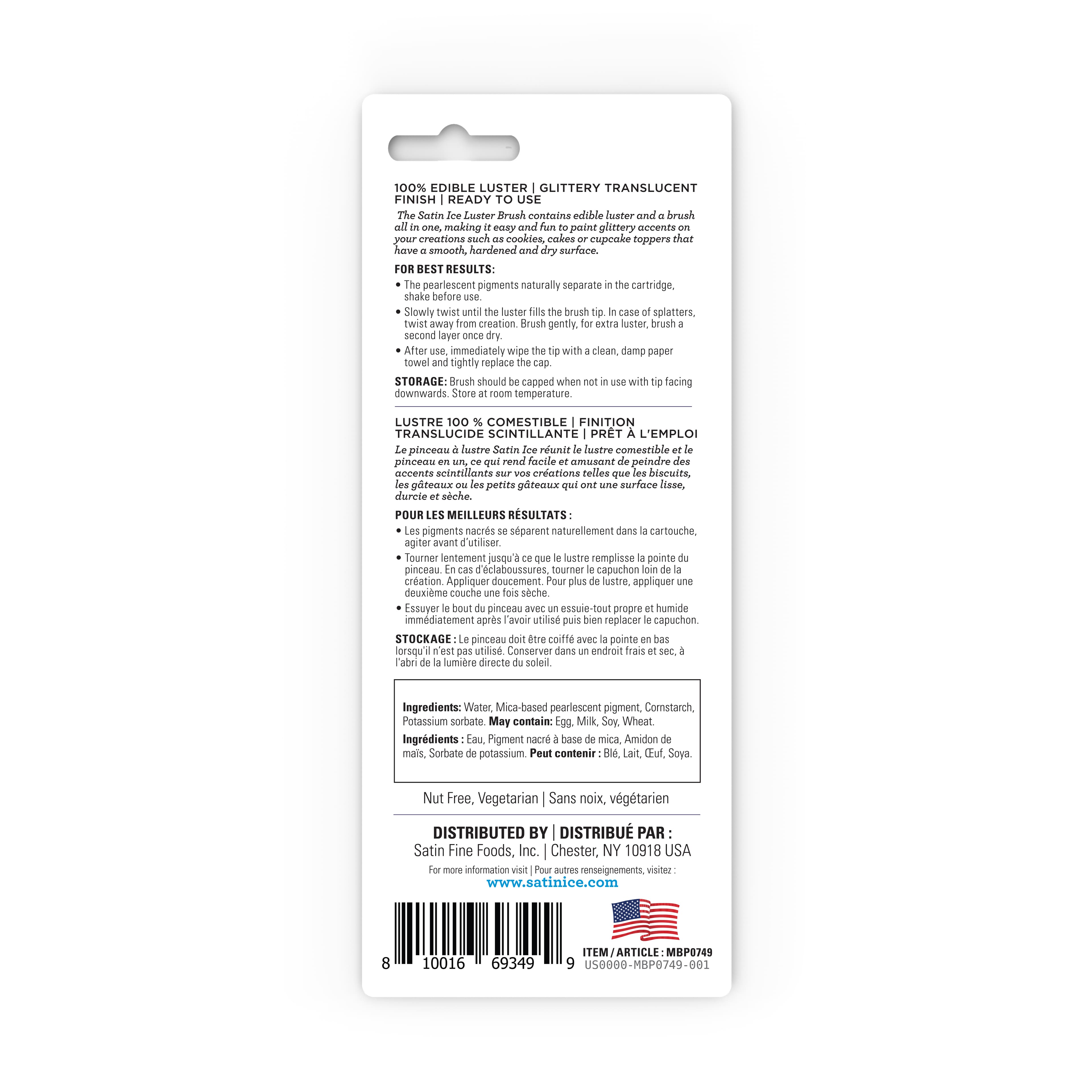 Satin Ice® Luster Brush