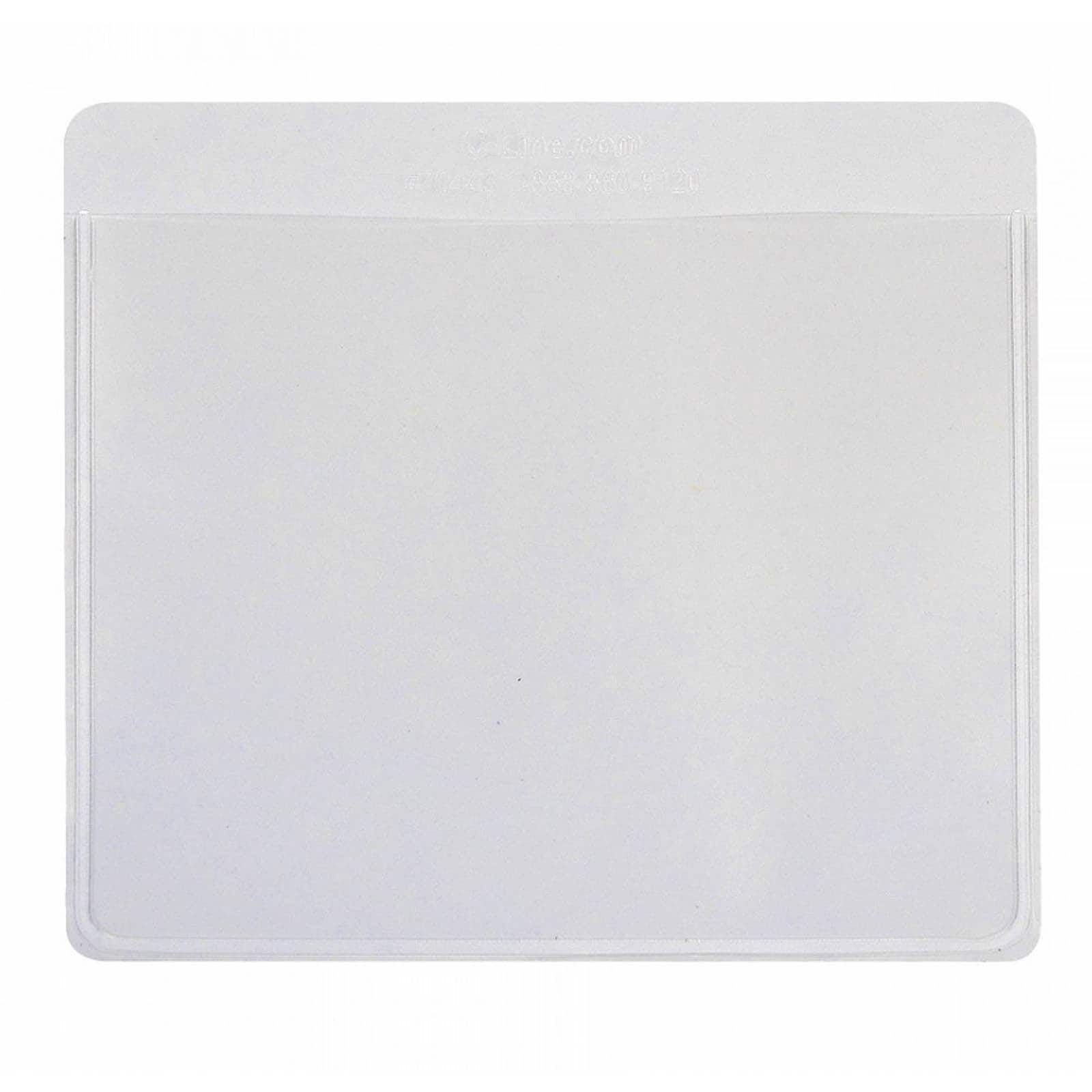 C-Line® Self Adhesive Labeling Pockets with Inserts, 2 Packs of 25