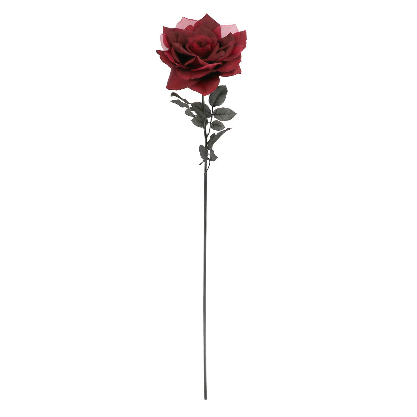 42" Burgundy Rose Oversized Stem by Ashland®