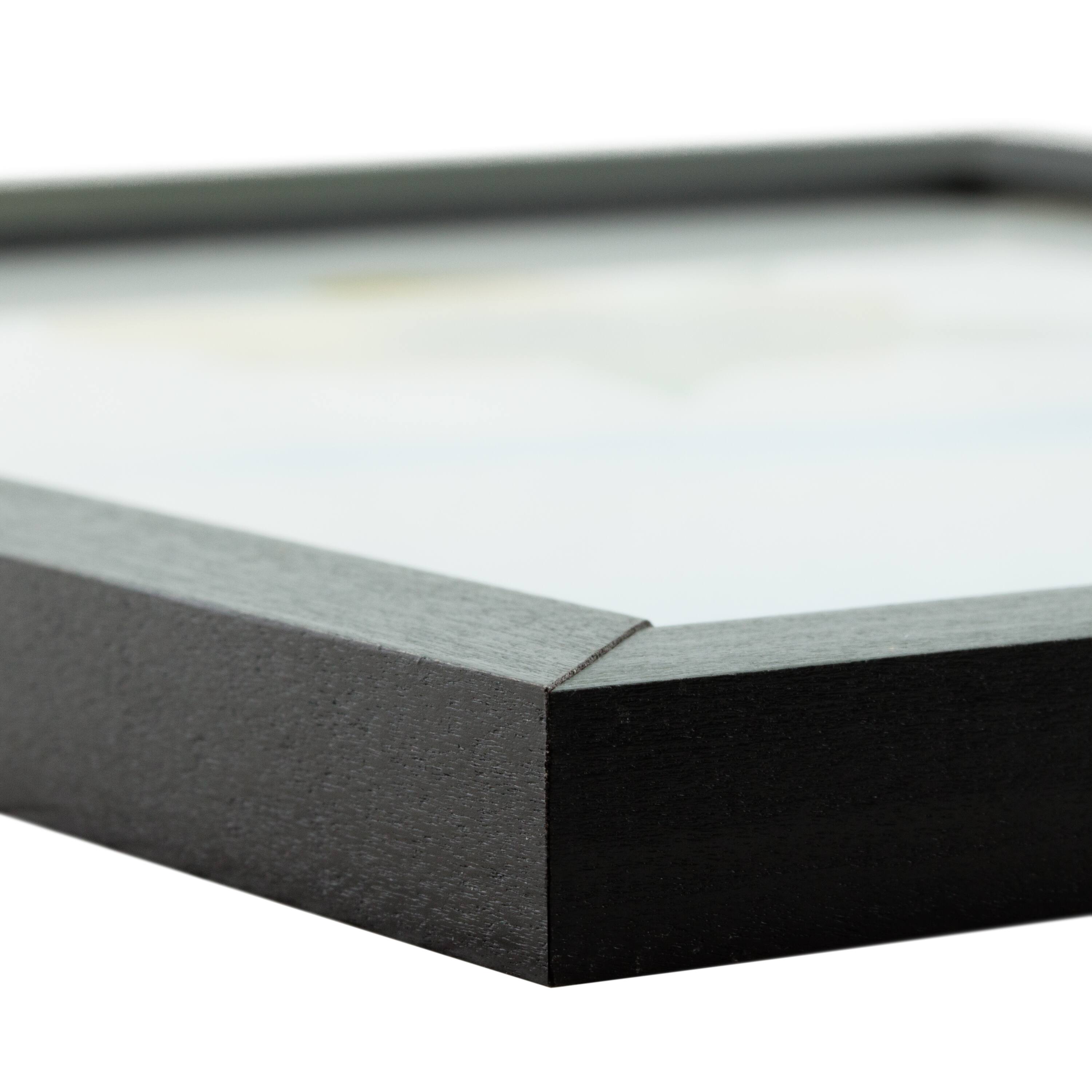 4 Pack: Craig Frames Economy Ebony Hardwood Picture Frame