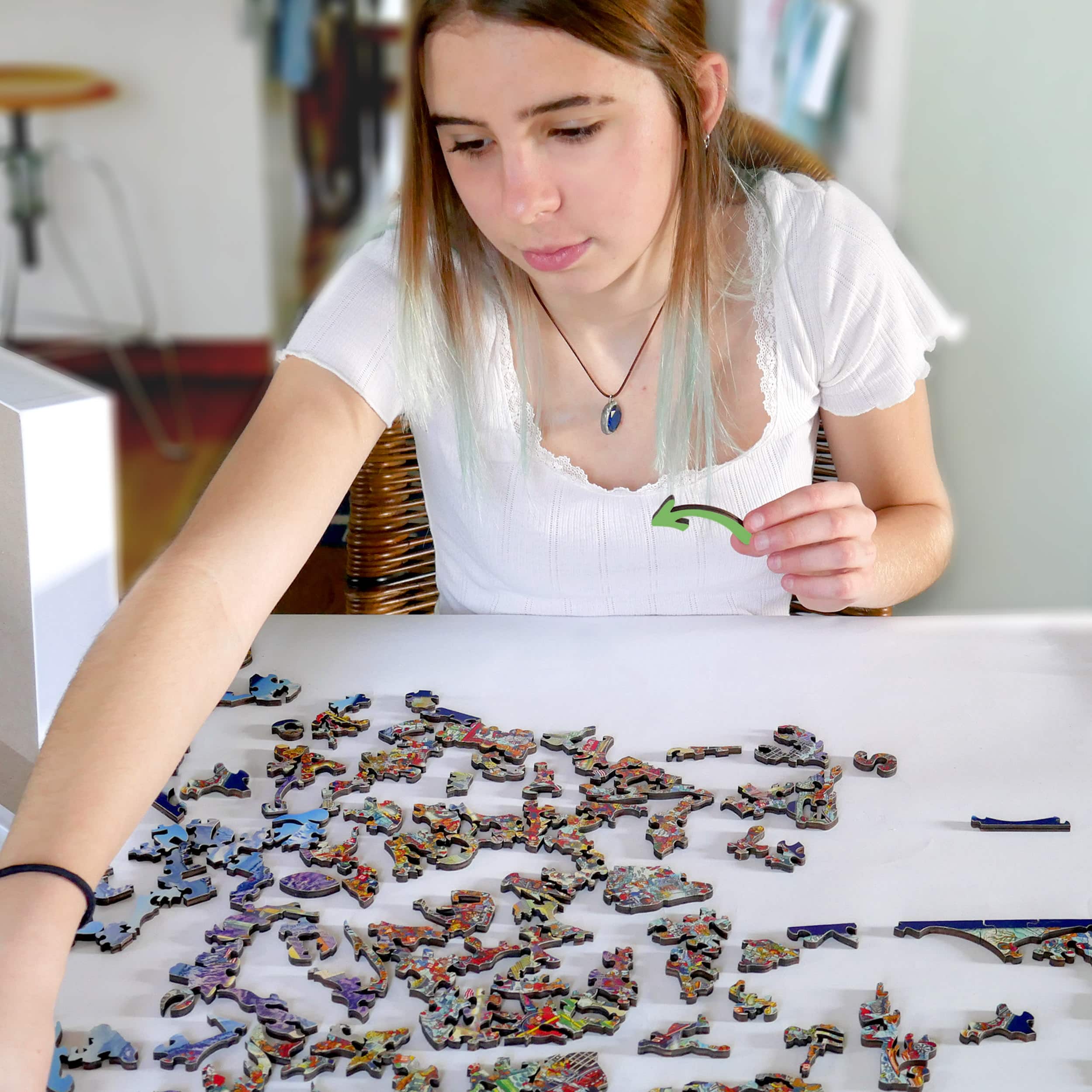 College Football Wooden Retro Series 333 Piece Jigsaw Puzzle